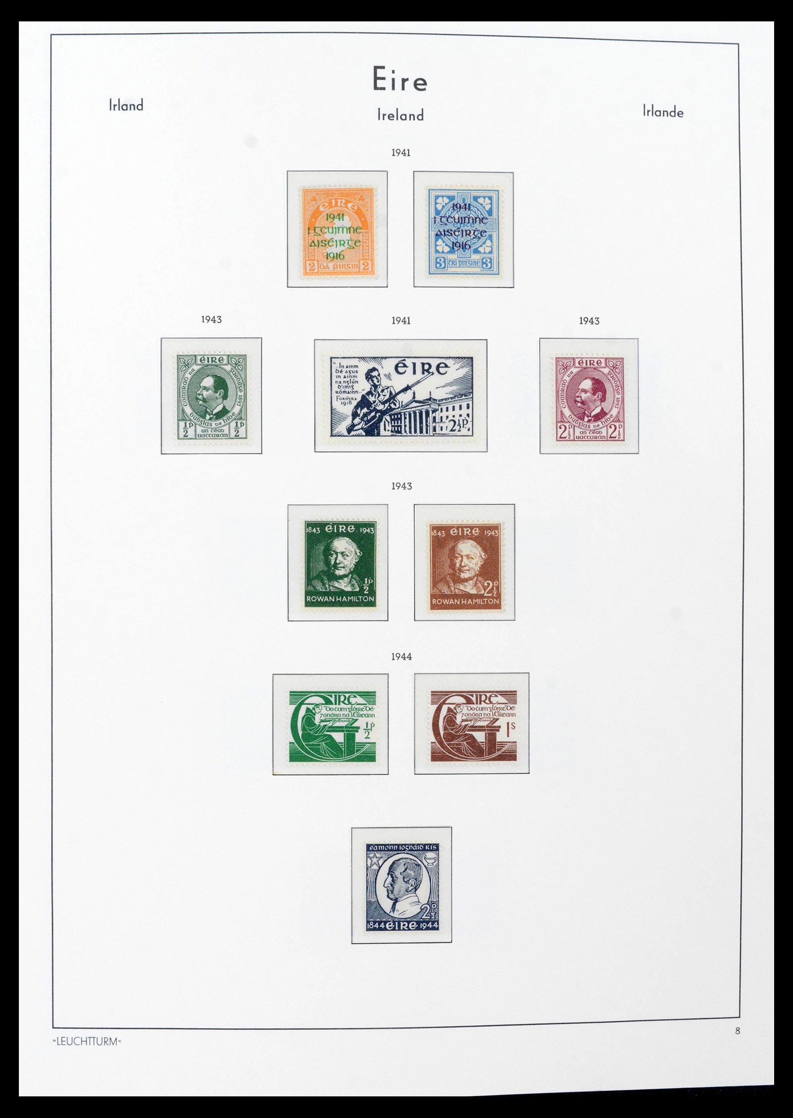 39212 0017 - Postzegelverzameling 39212 Ierland 1922-2005.