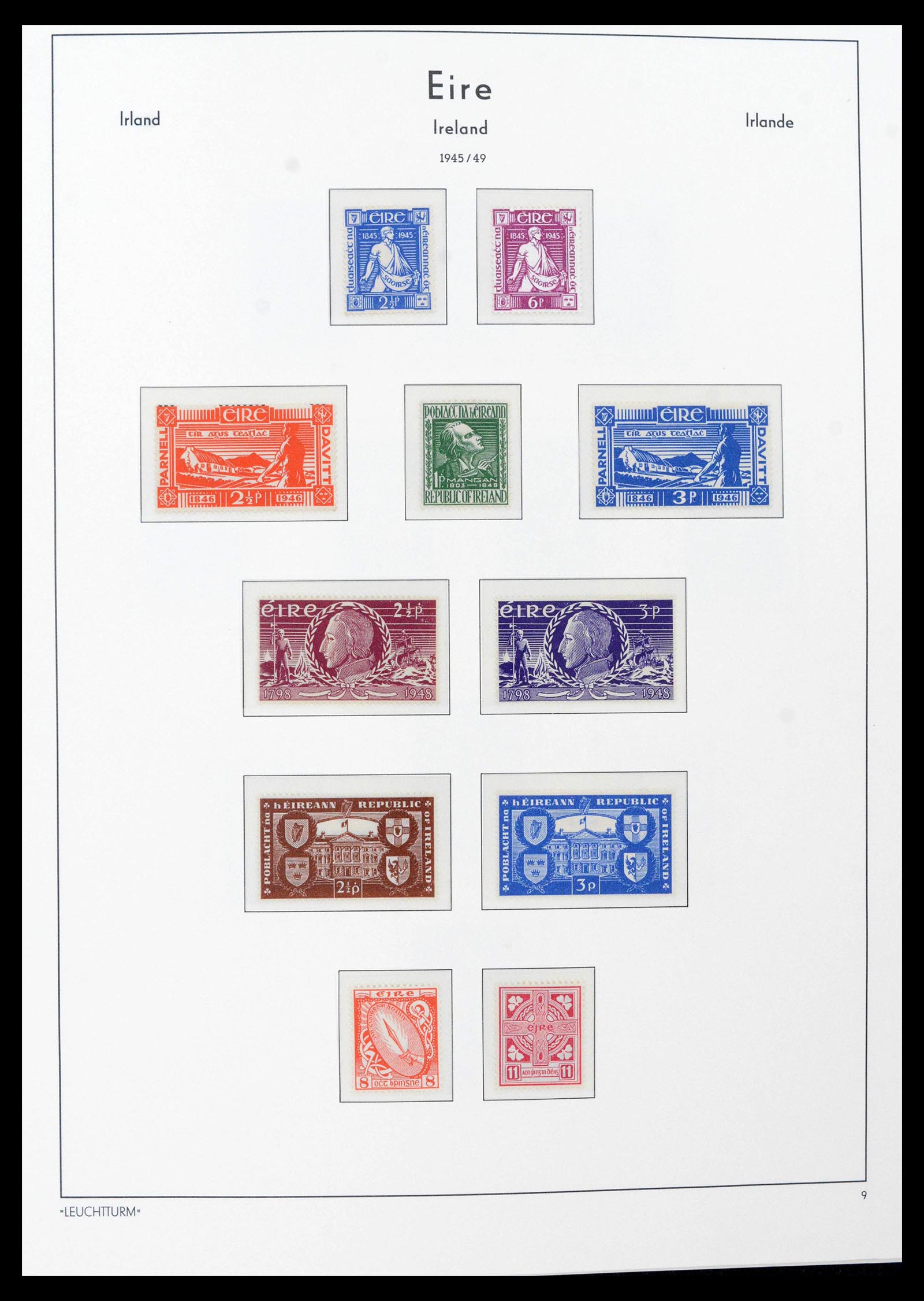 39212 0018 - Postzegelverzameling 39212 Ierland 1922-2005.