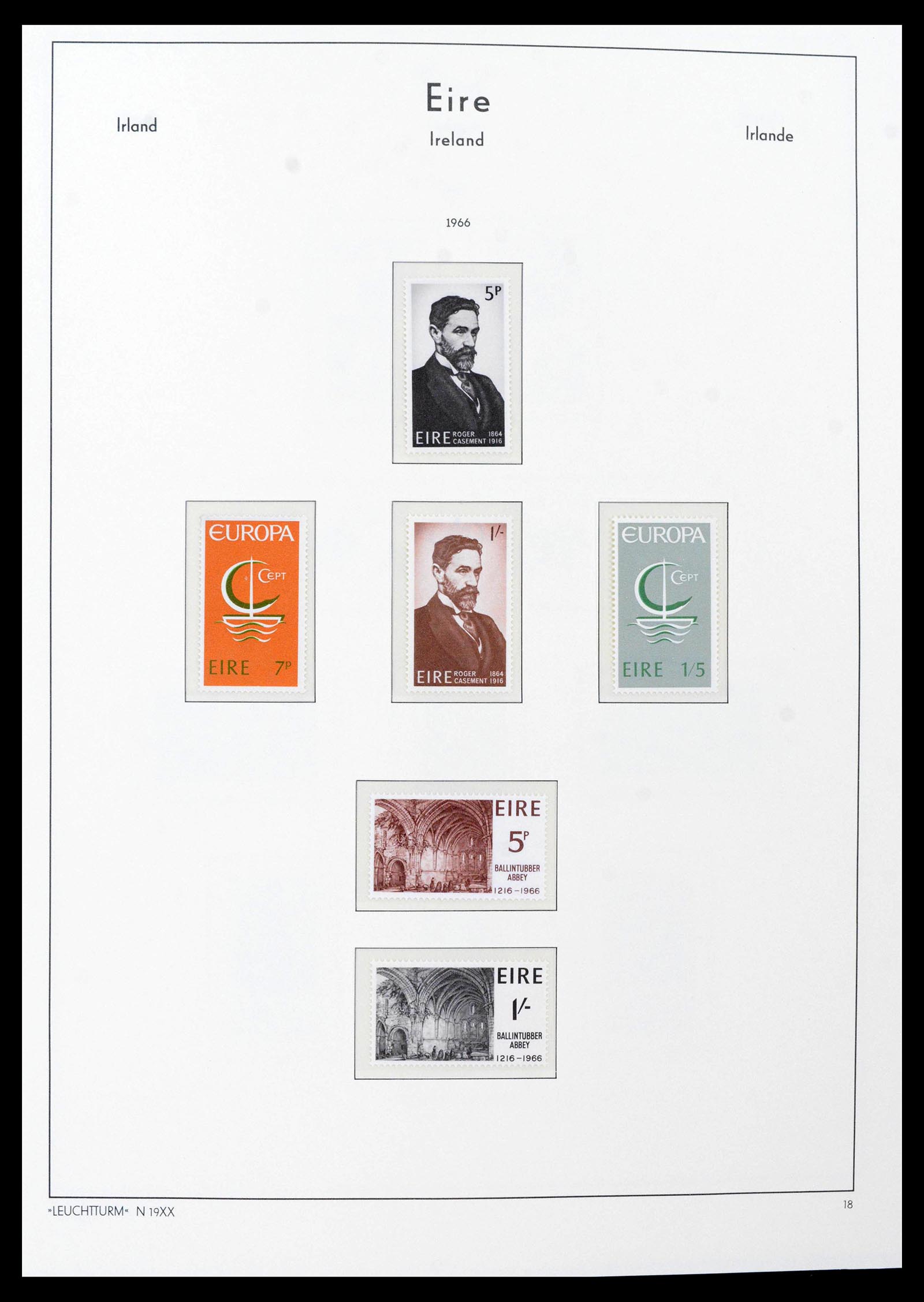 39212 0026 - Postzegelverzameling 39212 Ierland 1922-2005.