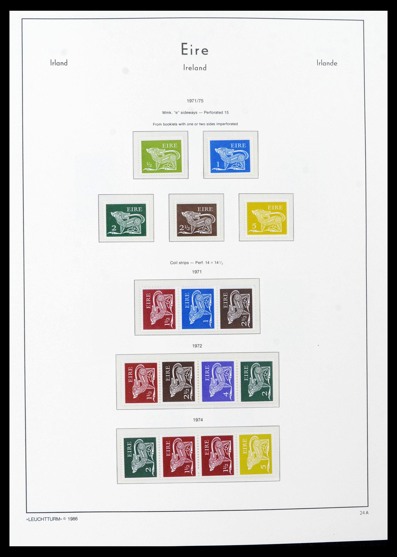 39212 0033 - Postzegelverzameling 39212 Ierland 1922-2005.