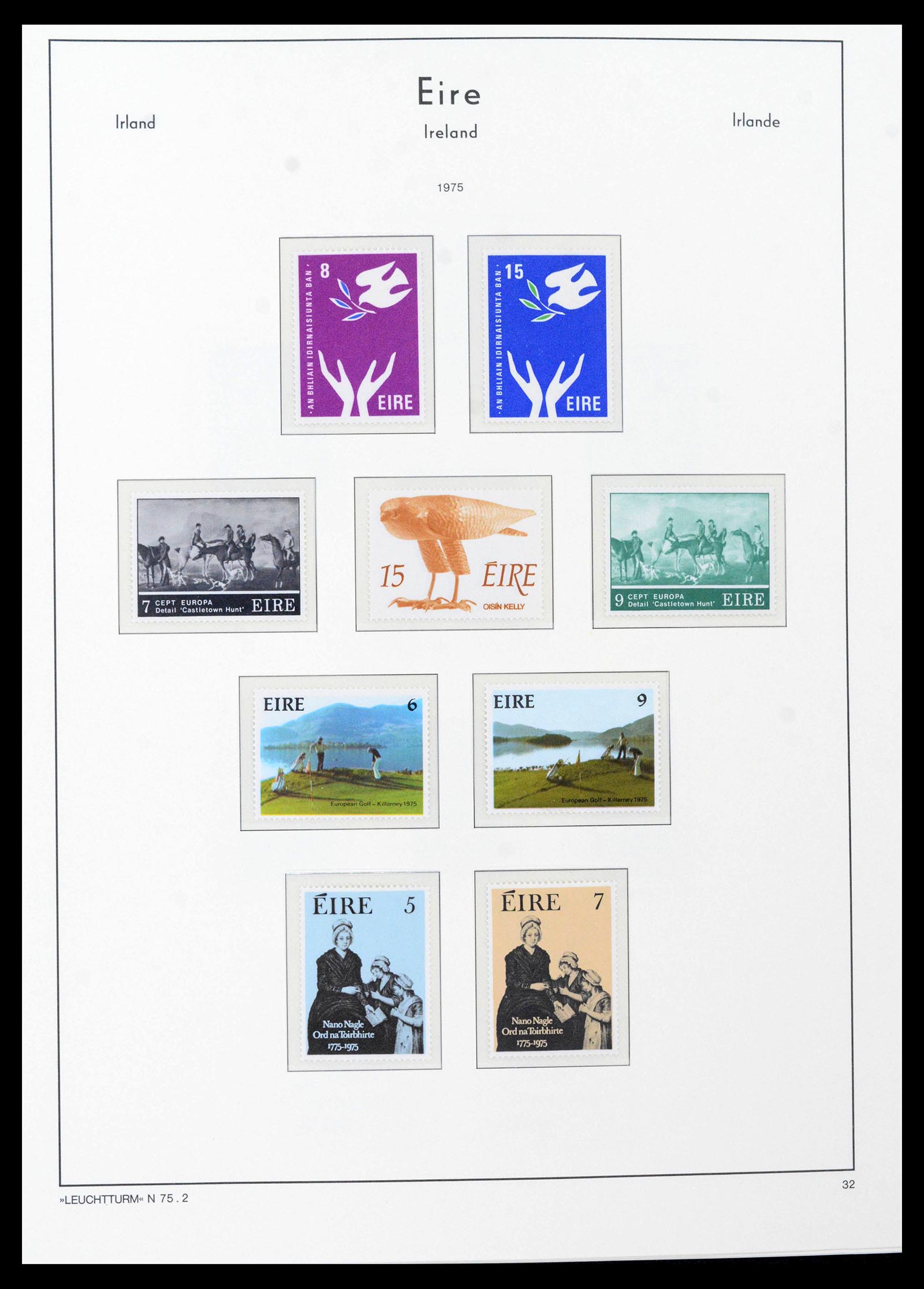 39212 0041 - Postzegelverzameling 39212 Ierland 1922-2005.
