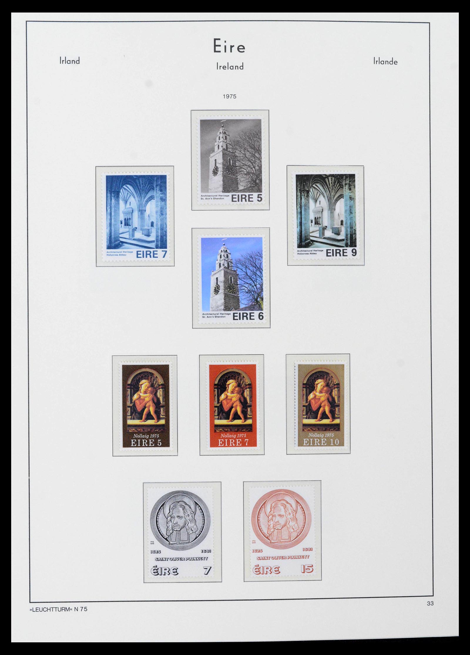 39212 0042 - Postzegelverzameling 39212 Ierland 1922-2005.