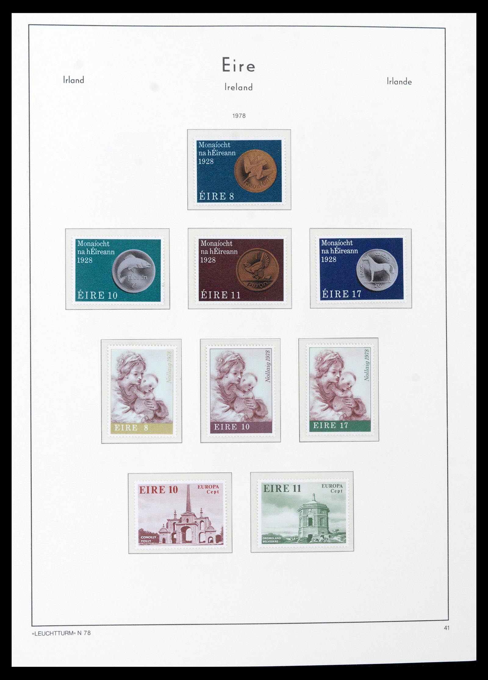 39212 0049 - Postzegelverzameling 39212 Ierland 1922-2005.