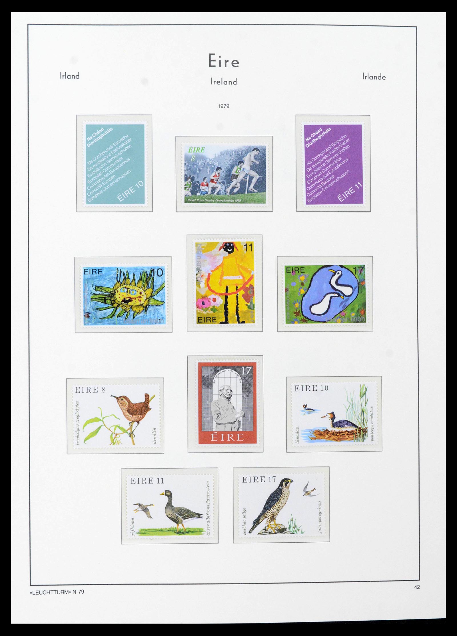 39212 0050 - Postzegelverzameling 39212 Ierland 1922-2005.