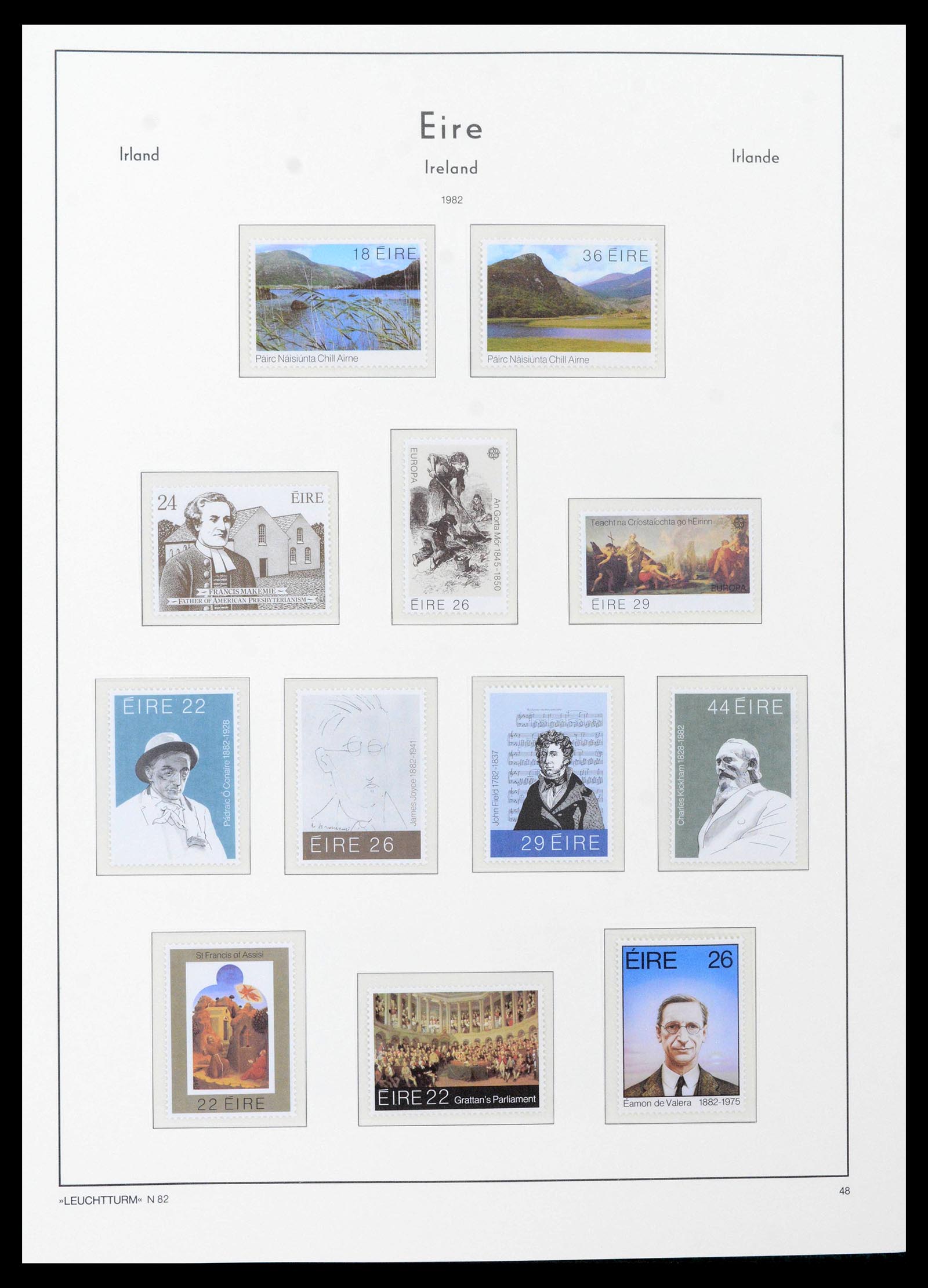 39212 0056 - Postzegelverzameling 39212 Ierland 1922-2005.