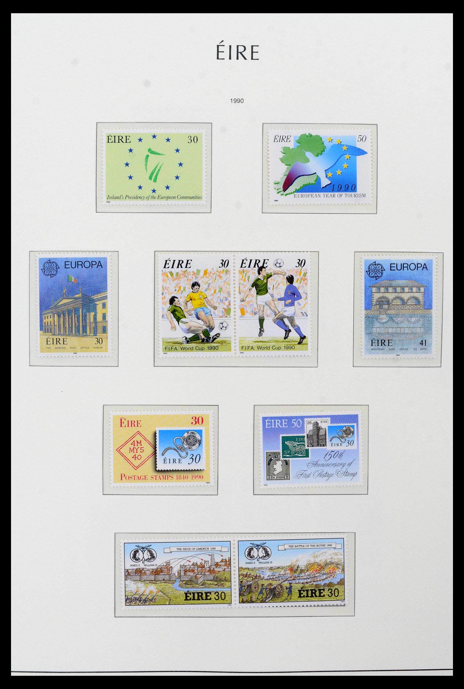 39212 0082 - Stamp collection 39212 Ireland 1922-2005.