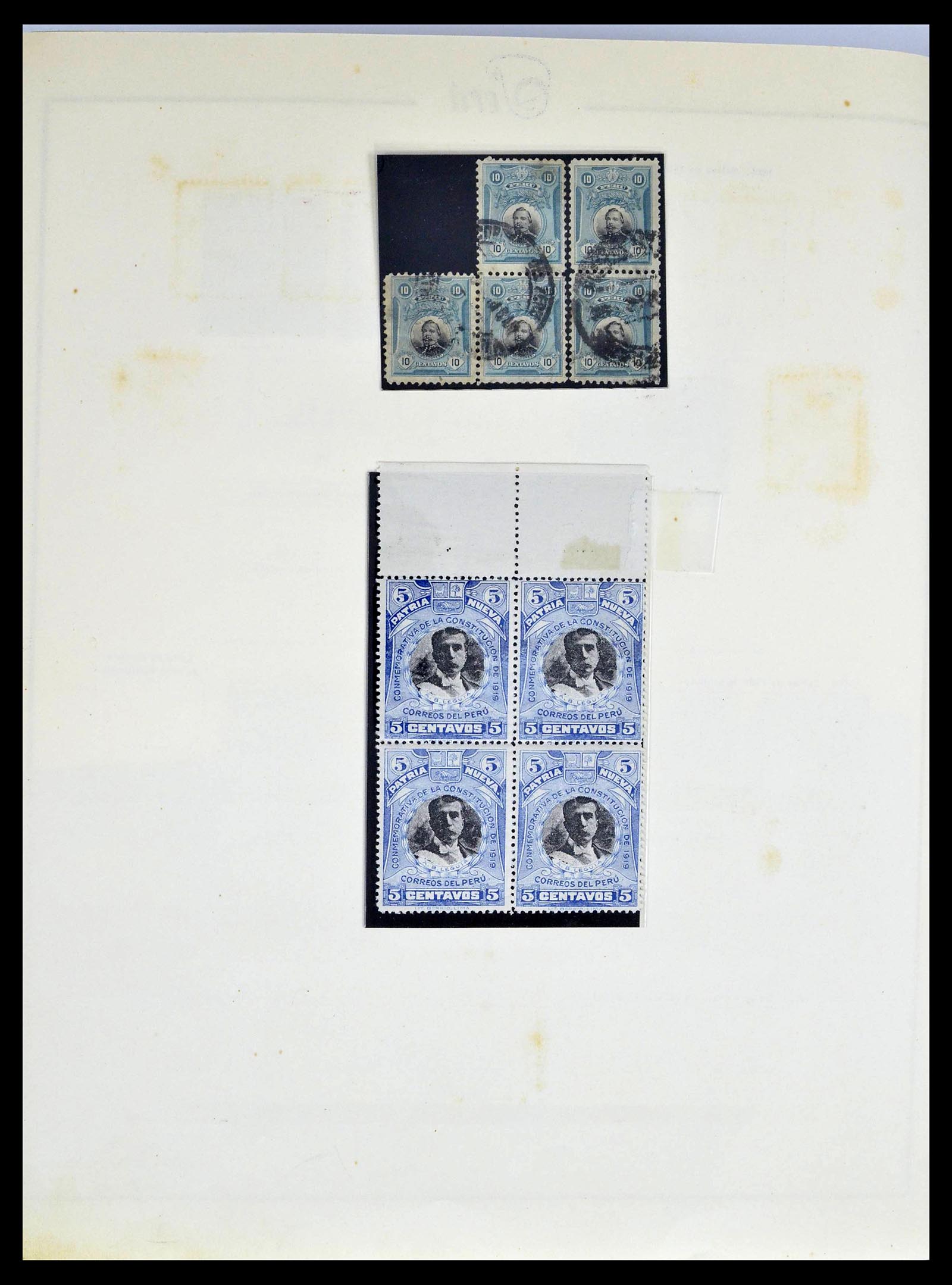 39214 0010 - Postzegelverzameling 39214 Peru 1857-1981.