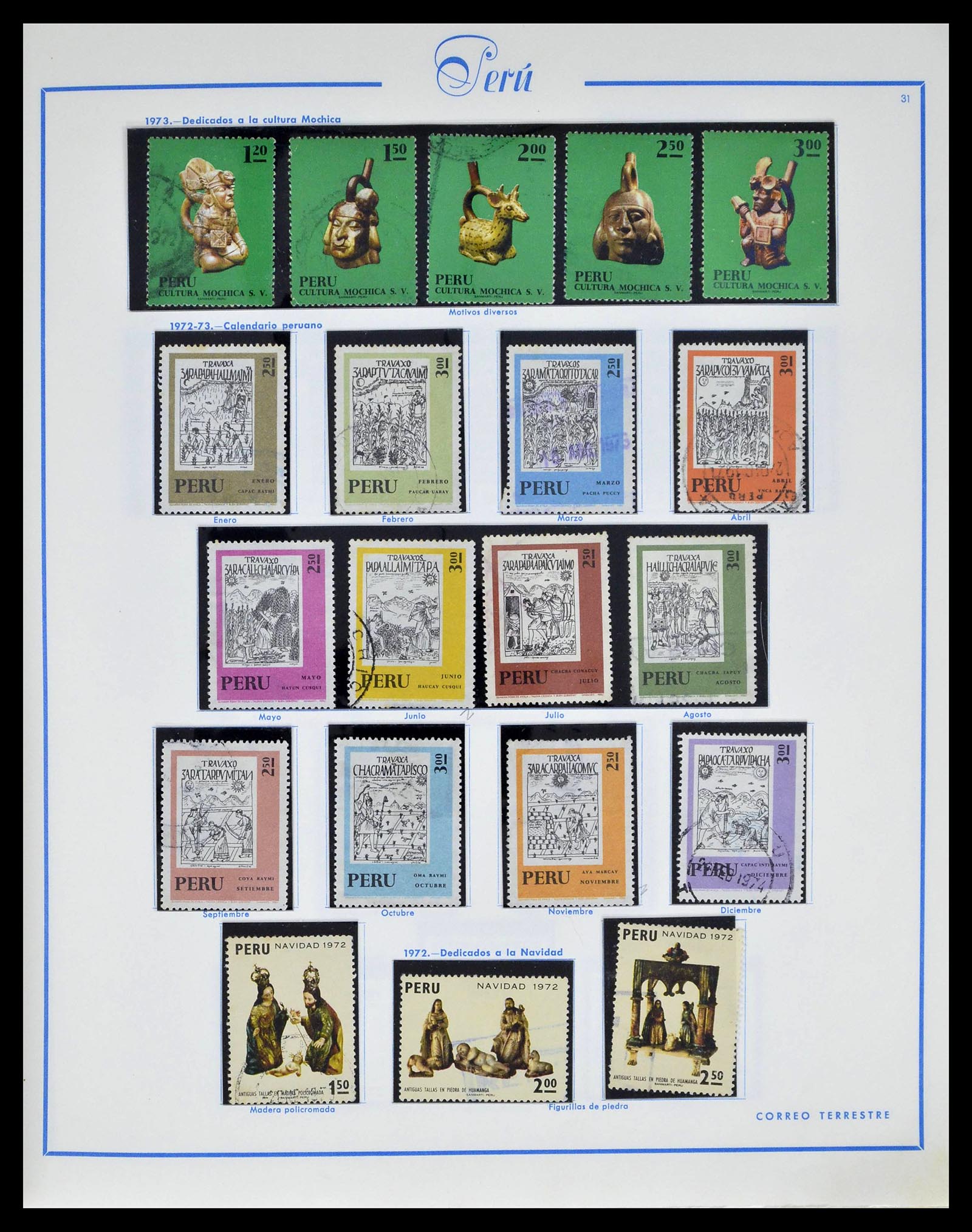 39214 0033 - Stamp collection 39214 Peru 1857-1981.
