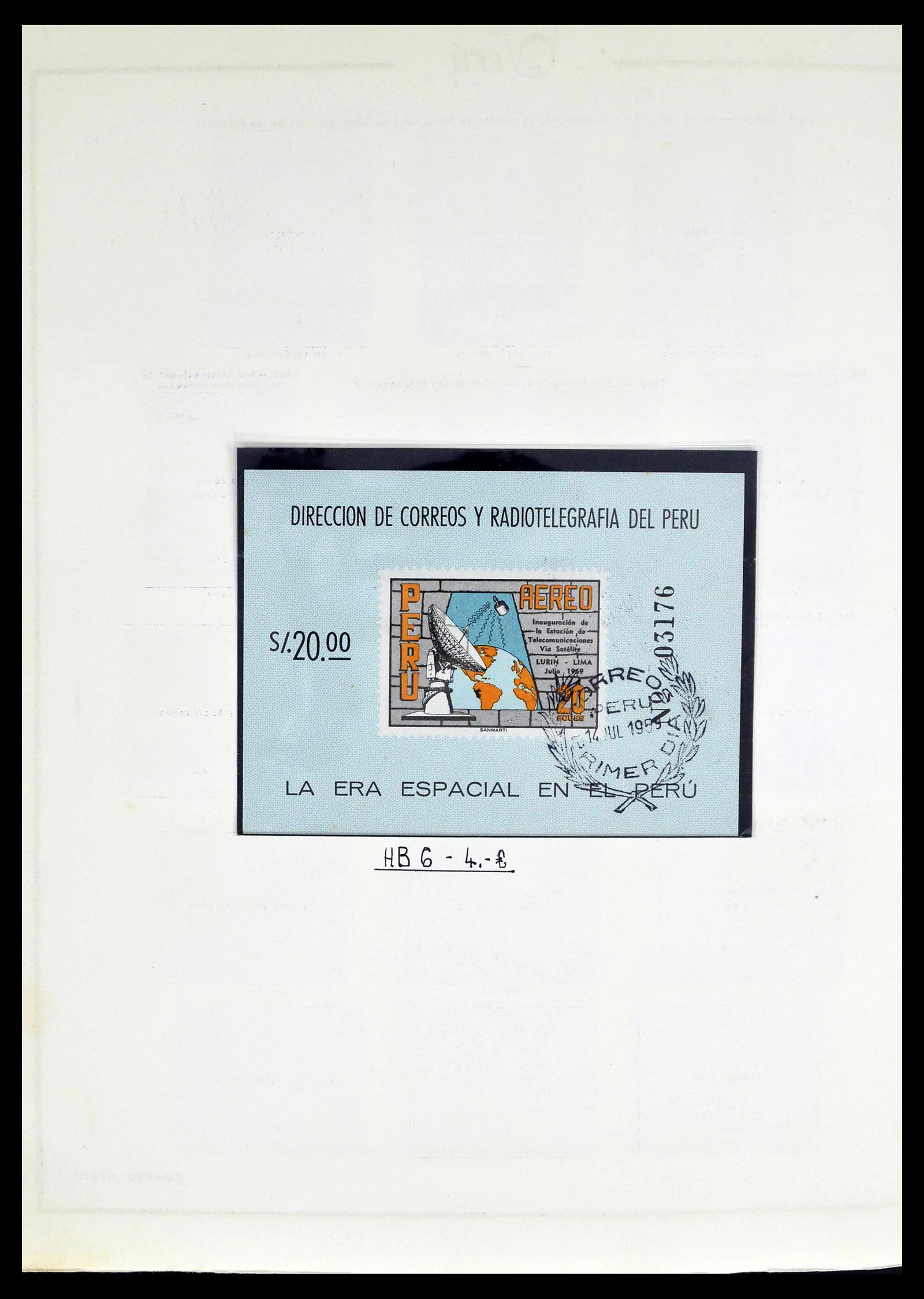 39214 0062 - Stamp collection 39214 Peru 1857-1981.
