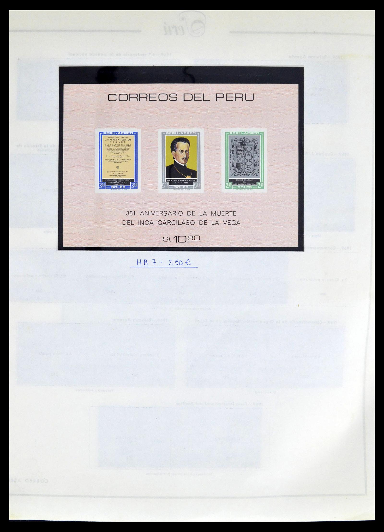 39214 0064 - Stamp collection 39214 Peru 1857-1981.