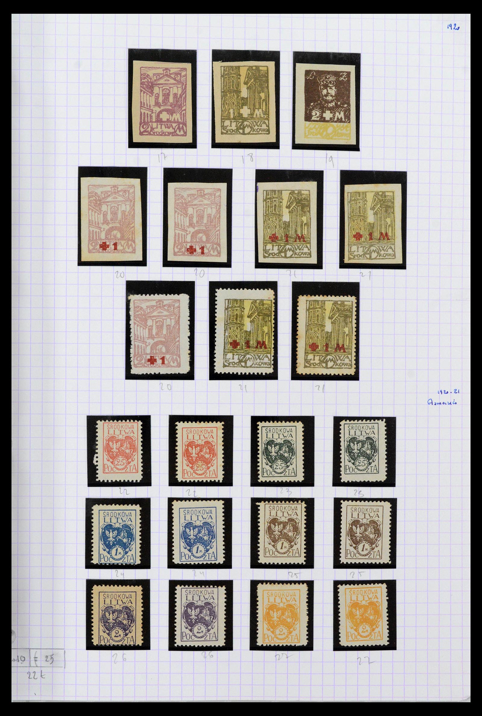 39215 0095 - Stamp collection 39215 Lithuania 1919-2008.