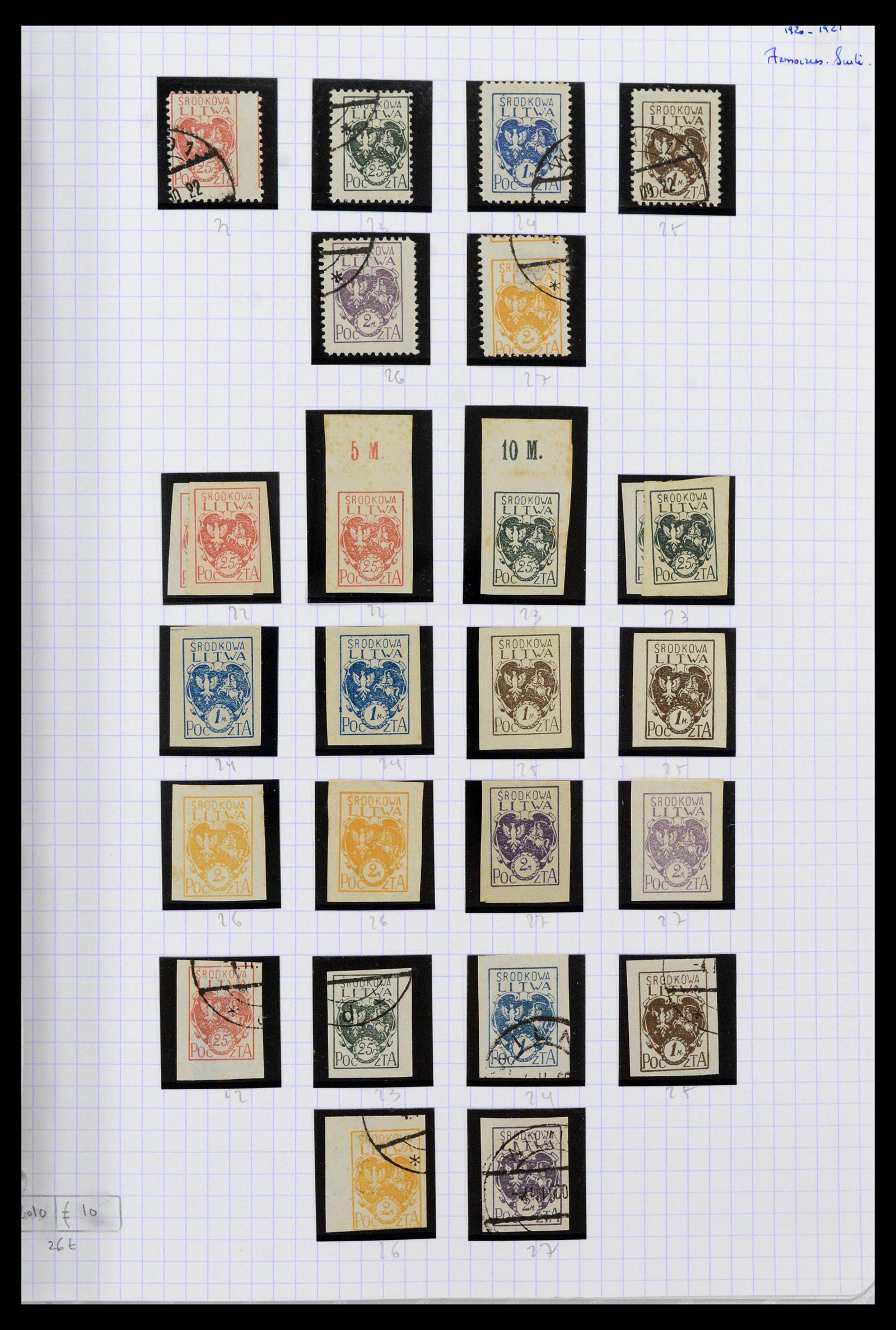 39215 0096 - Stamp collection 39215 Lithuania 1919-2008.