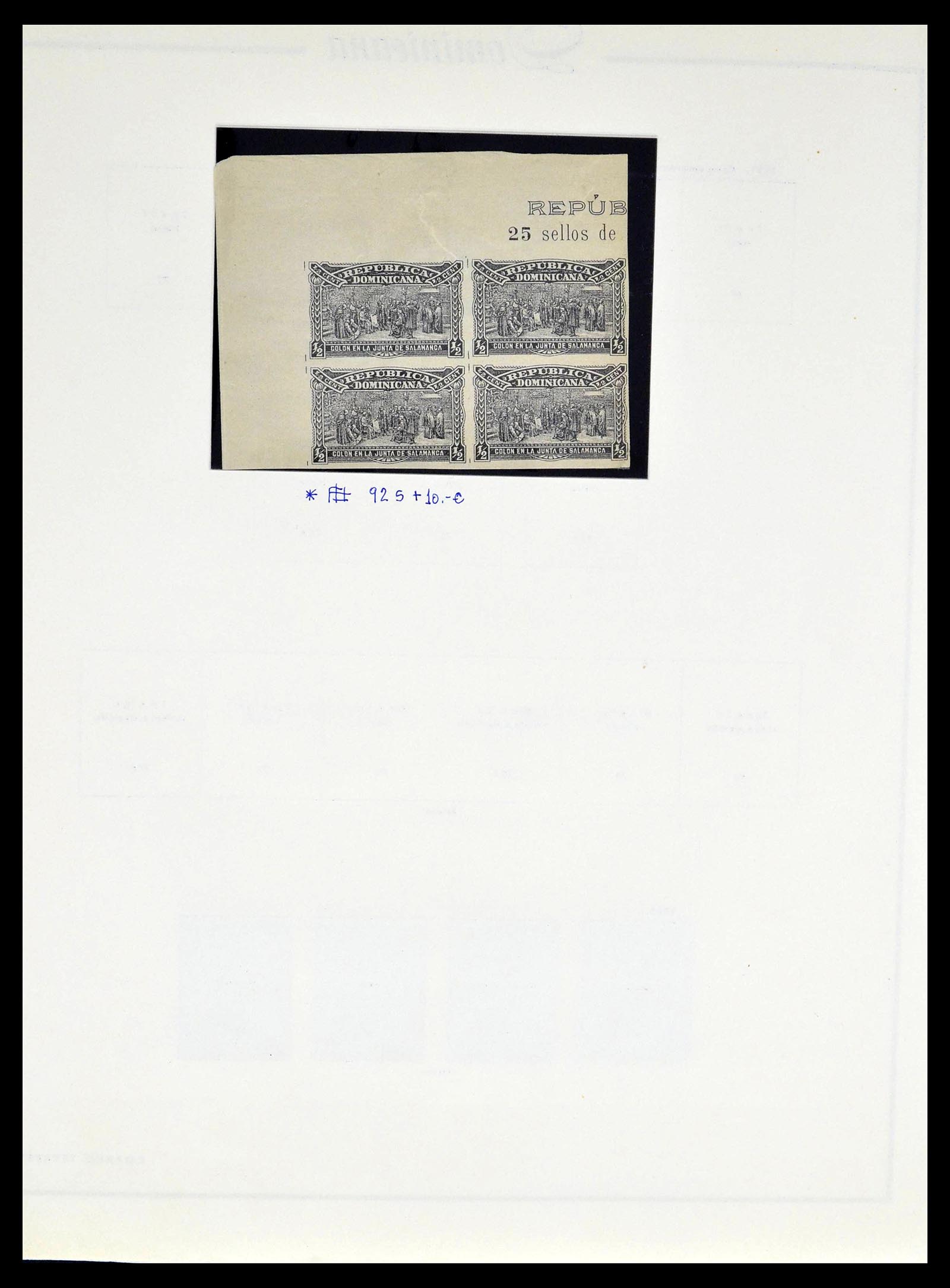 39216 0006 - Postzegelverzameling 39216 Dominicaanse Republiek 1870-1982.