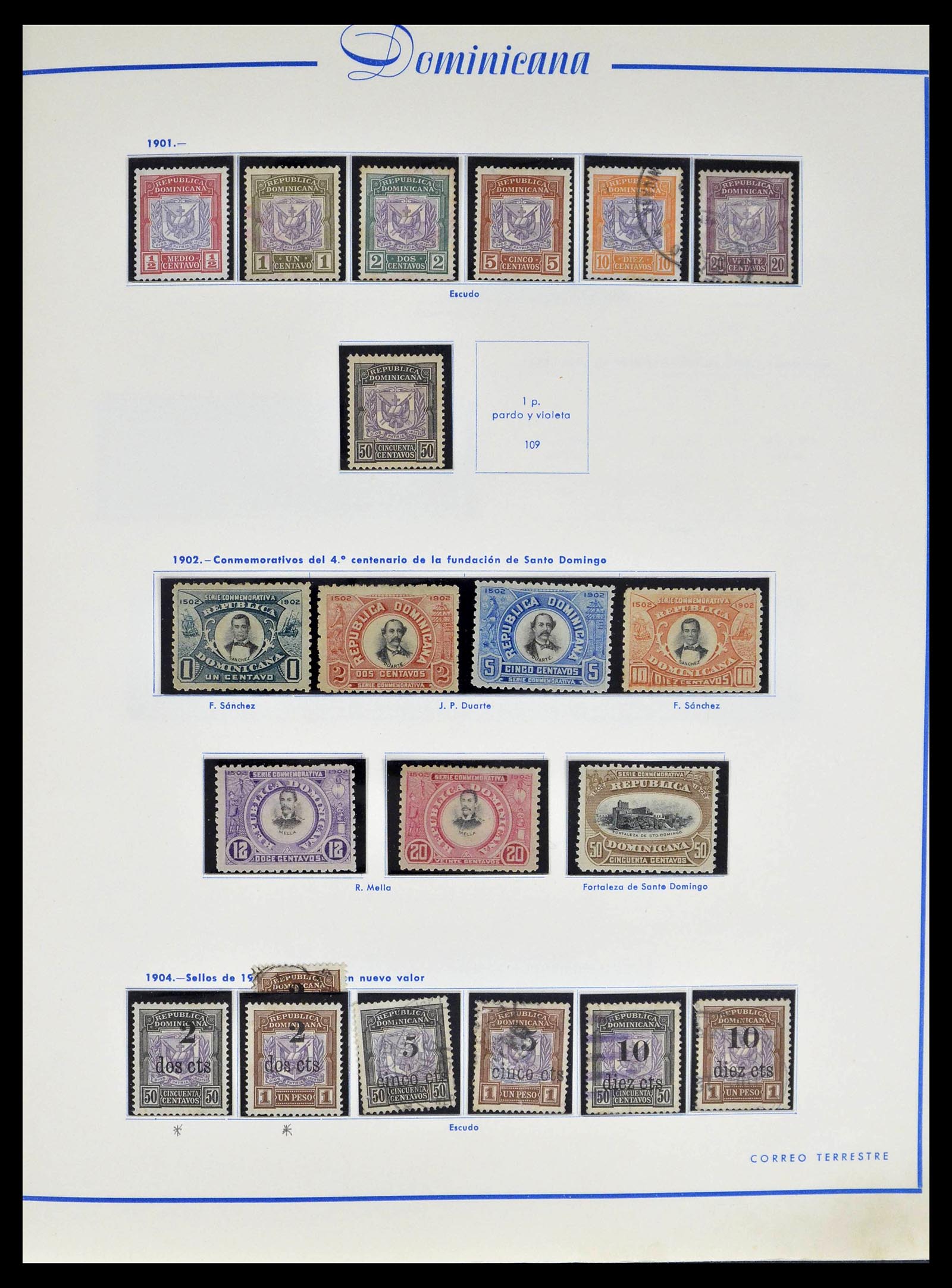 39216 0008 - Stamp collection 39216 Dominican Republic 1870-1982.