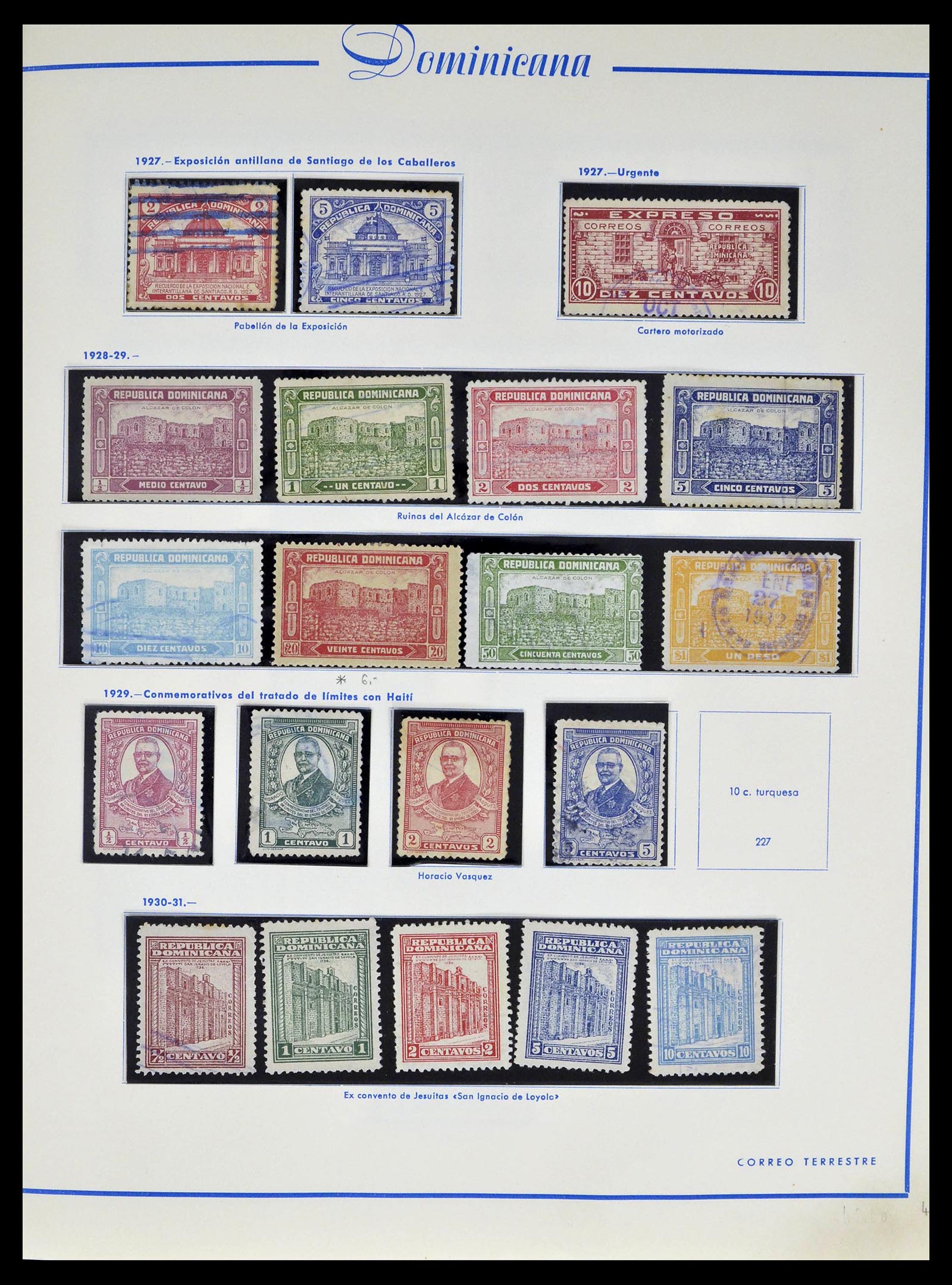 39216 0013 - Stamp collection 39216 Dominican Republic 1870-1982.