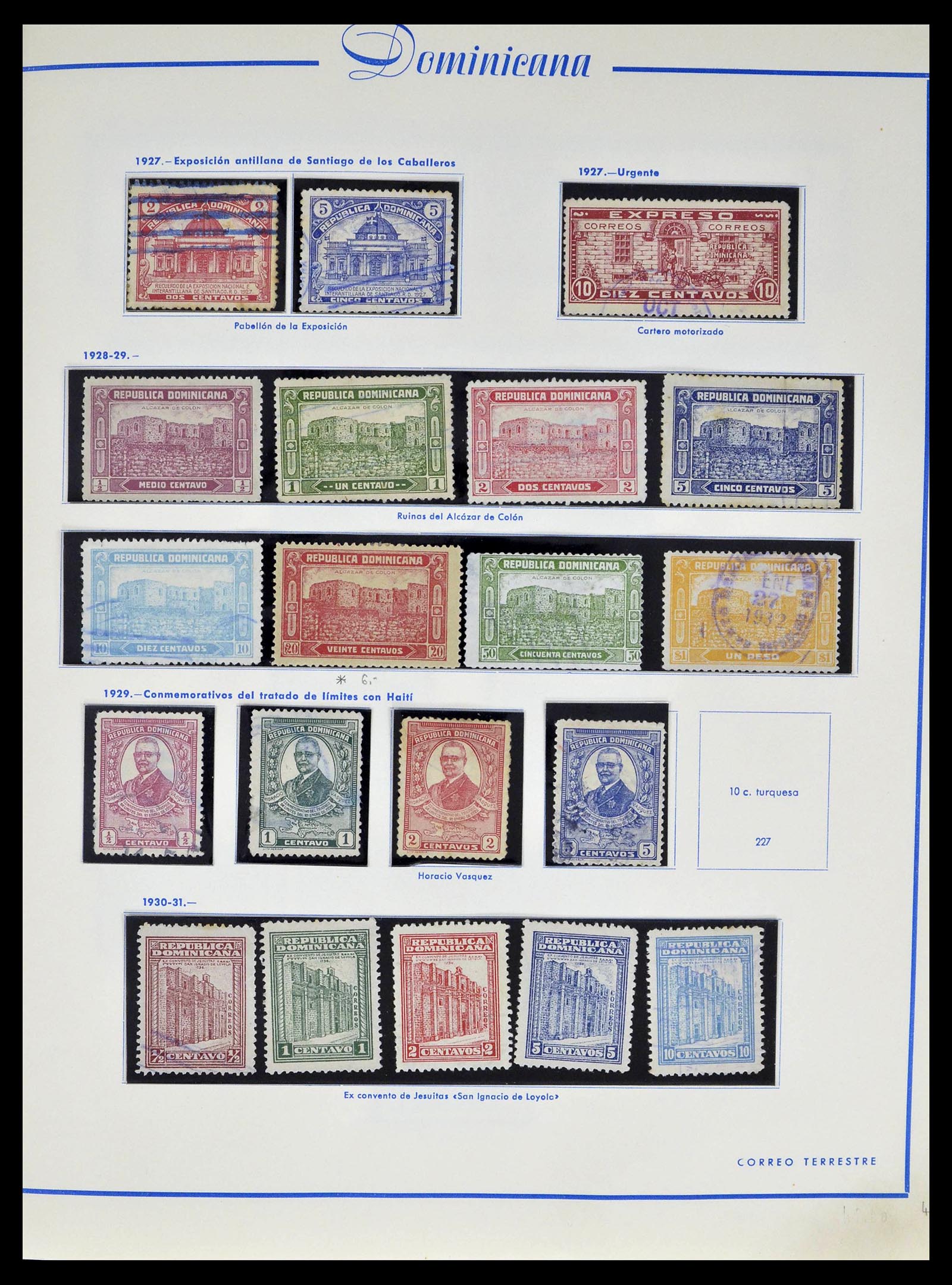 39216 0013 - Postzegelverzameling 39216 Dominicaanse Republiek 1870-1982.
