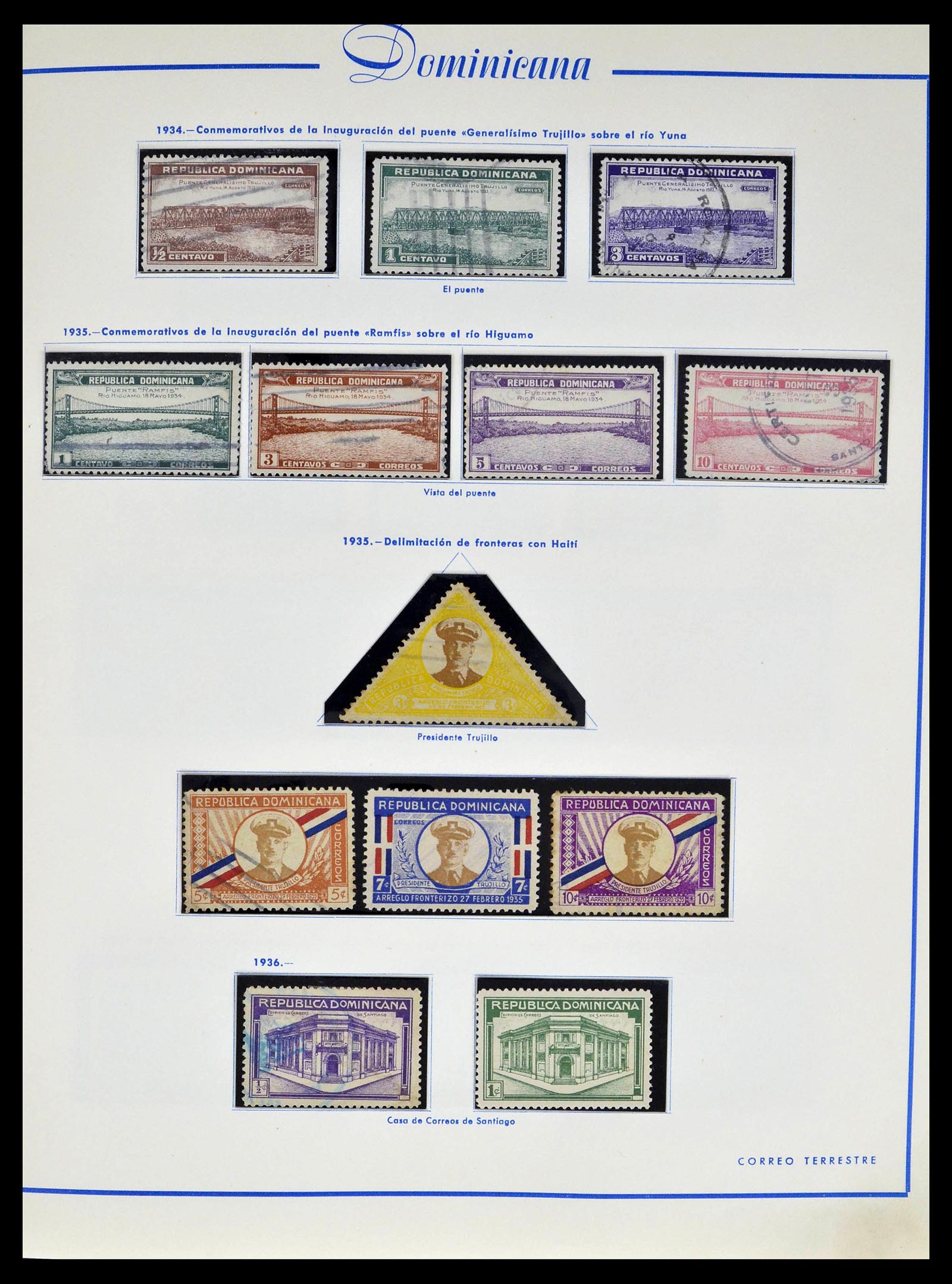 39216 0016 - Postzegelverzameling 39216 Dominicaanse Republiek 1870-1982.