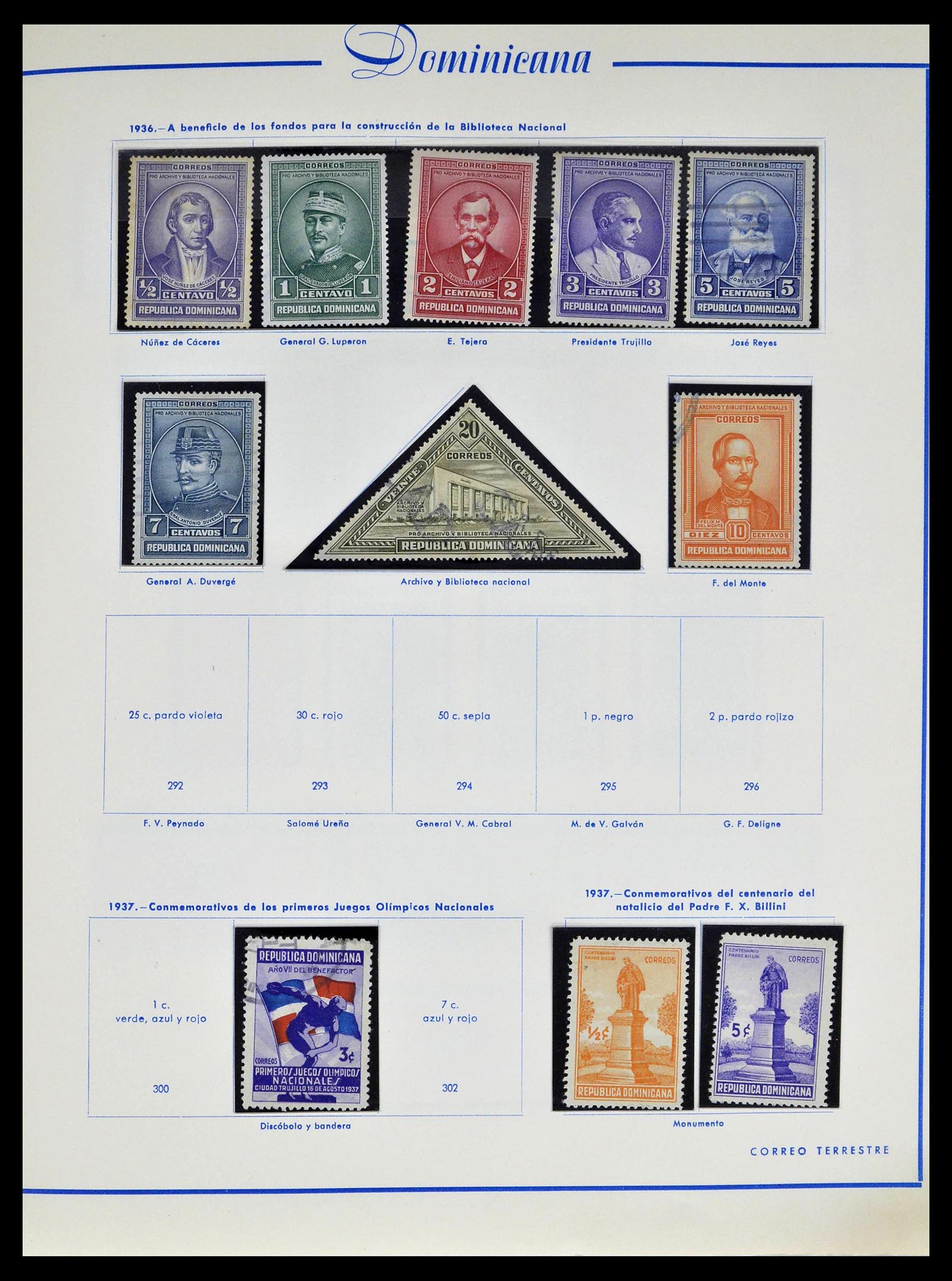 39216 0018 - Postzegelverzameling 39216 Dominicaanse Republiek 1870-1982.