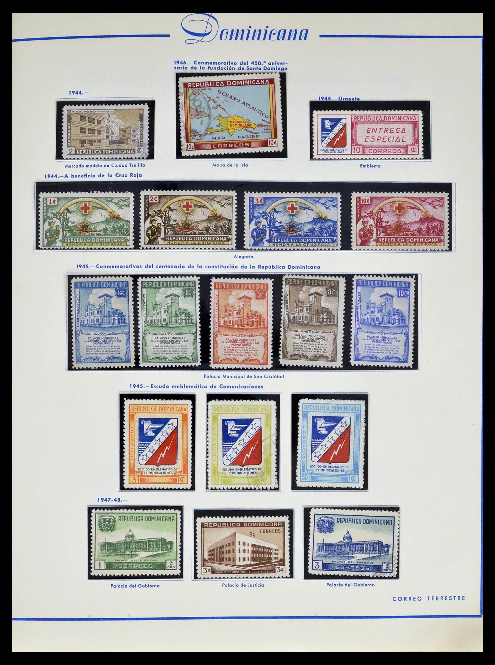 39216 0024 - Postzegelverzameling 39216 Dominicaanse Republiek 1870-1982.