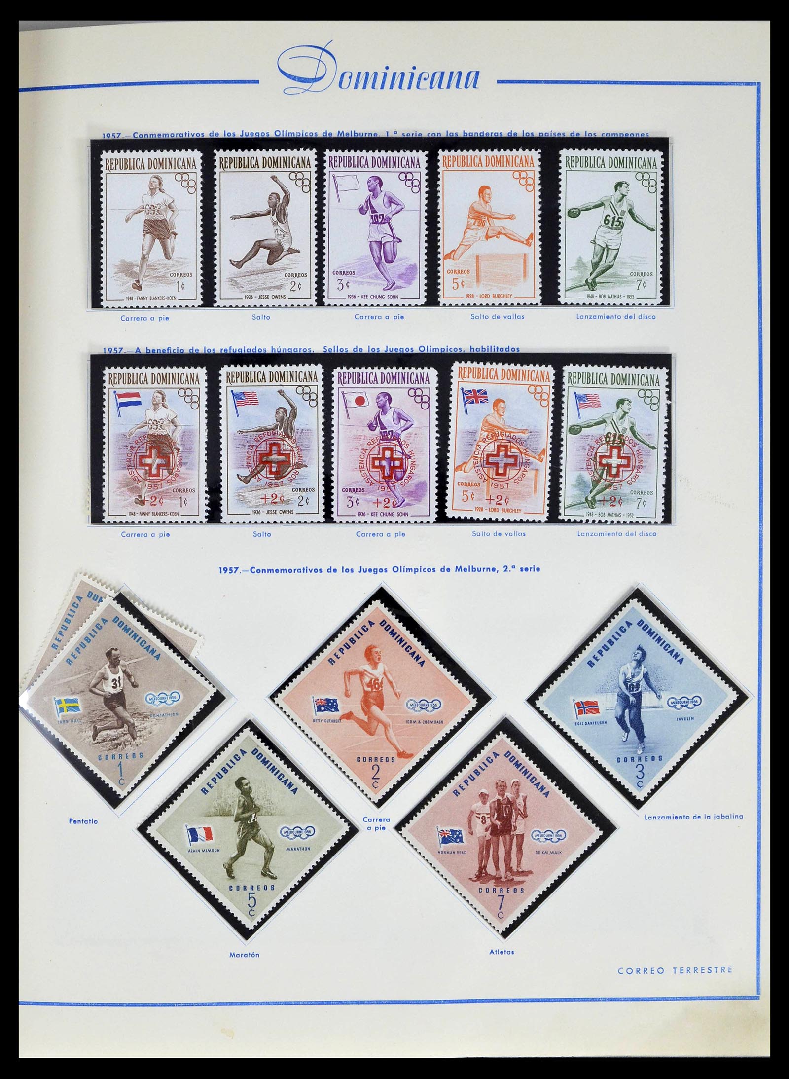 39216 0031 - Postzegelverzameling 39216 Dominicaanse Republiek 1870-1982.
