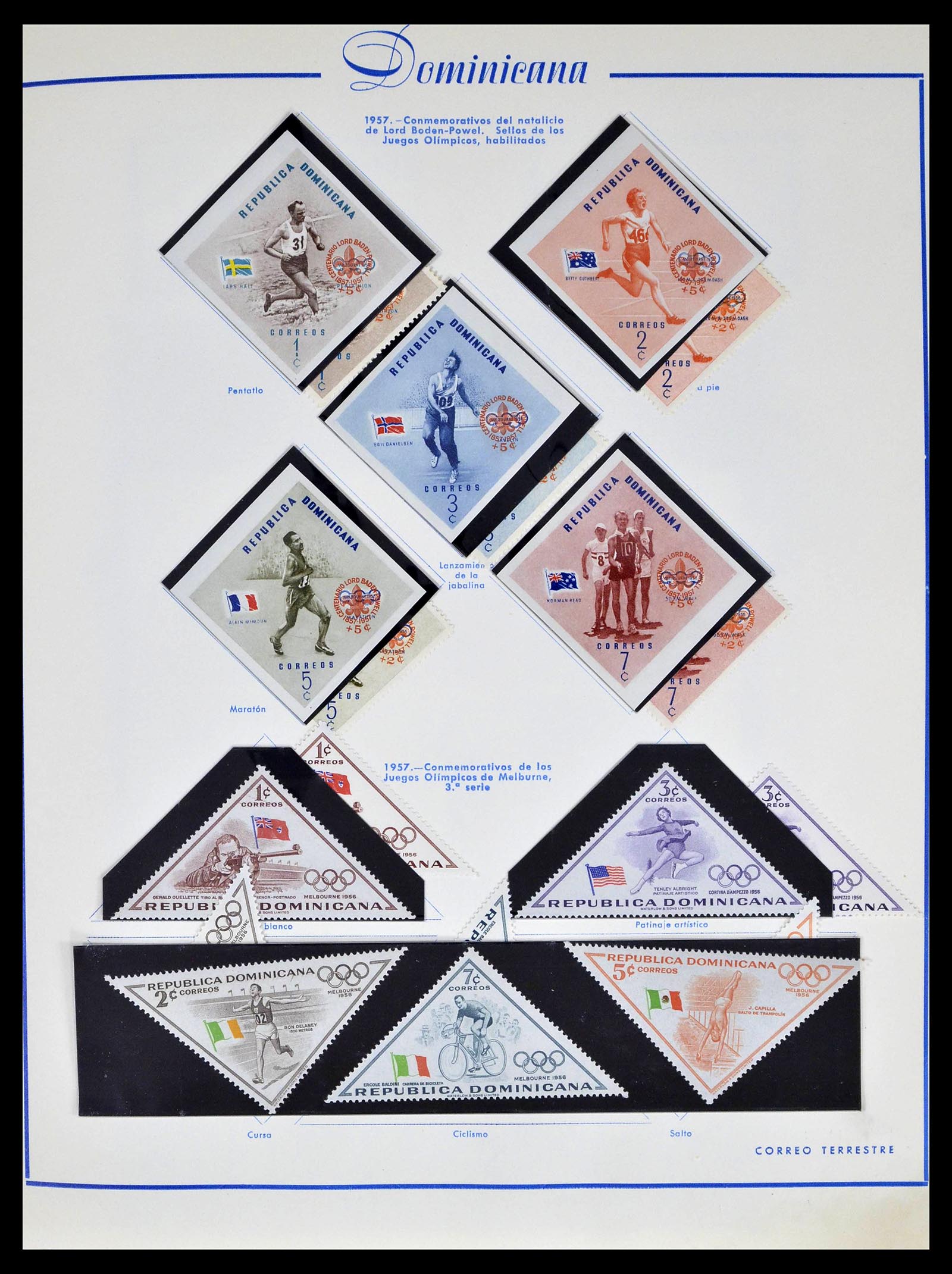 39216 0033 - Postzegelverzameling 39216 Dominicaanse Republiek 1870-1982.