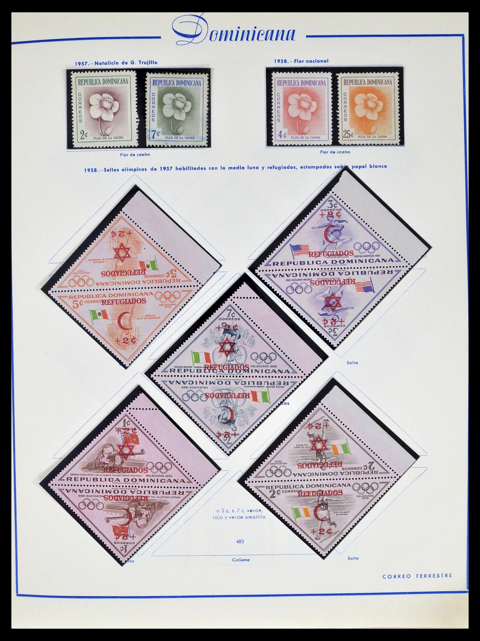 39216 0035 - Postzegelverzameling 39216 Dominicaanse Republiek 1870-1982.