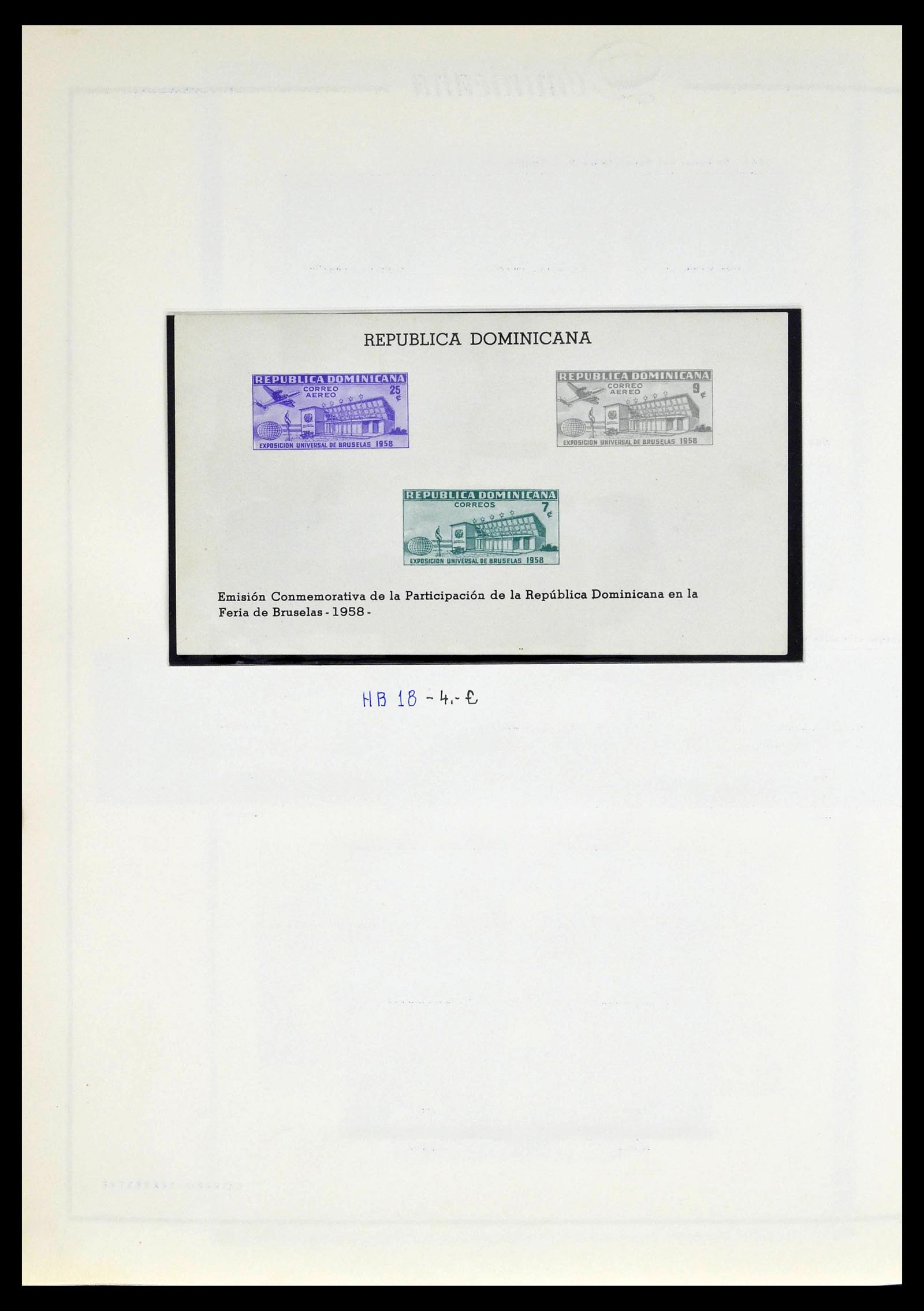 39216 0039 - Postzegelverzameling 39216 Dominicaanse Republiek 1870-1982.