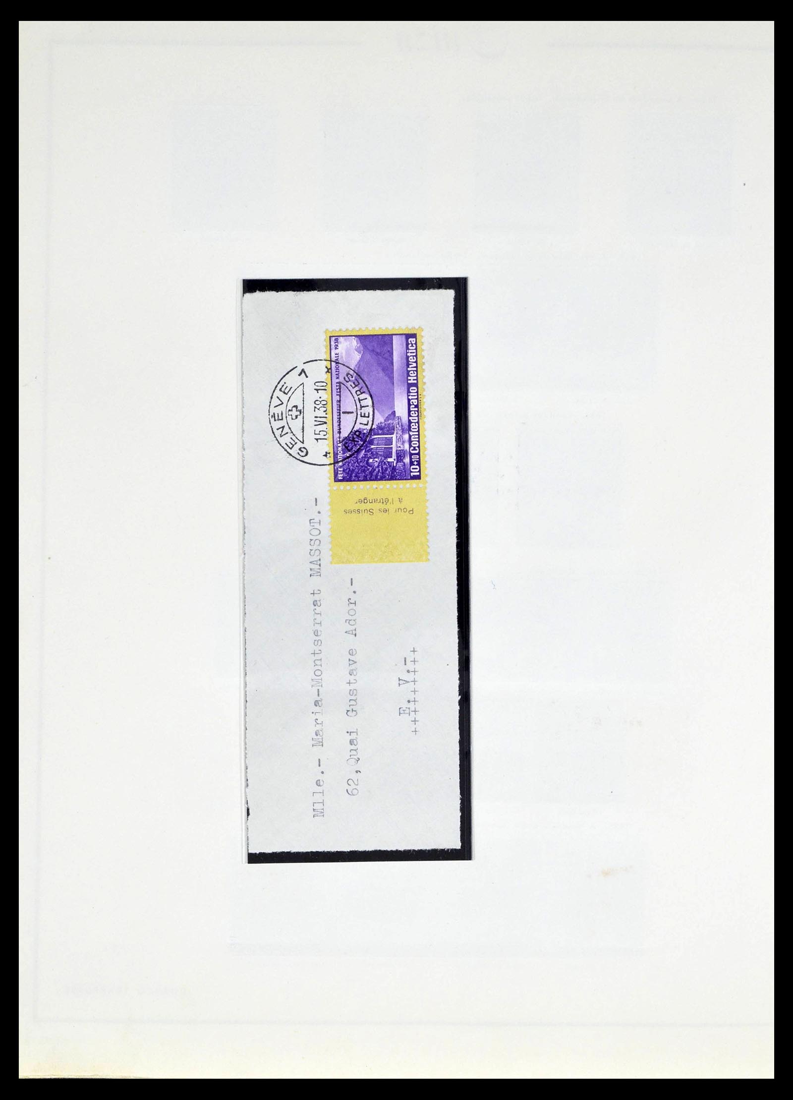 39217 0018 - Stamp collection 39217 Switzerland 1850-1986.