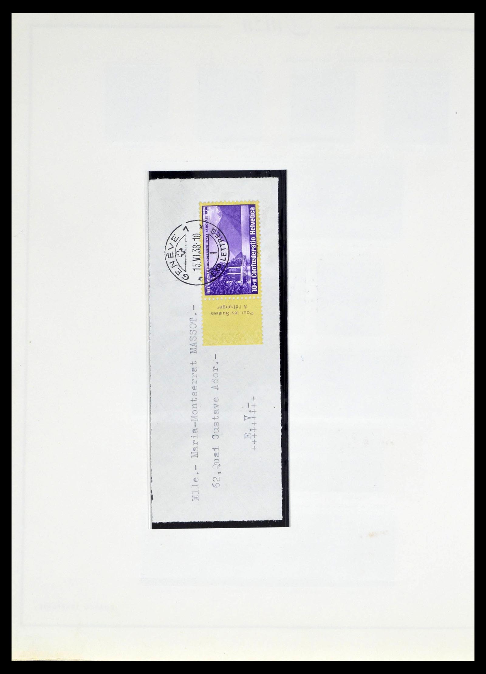 39217 0018 - Postzegelverzameling 39217 Zwitserland 1850-1986.