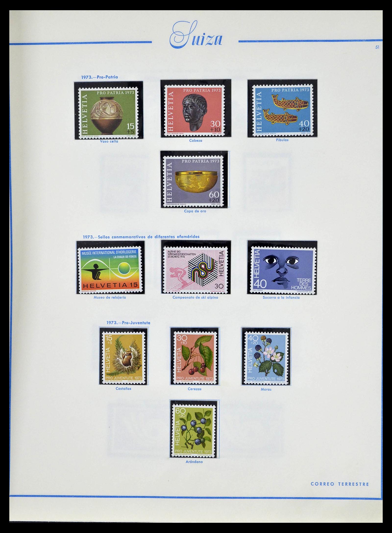 39217 0056 - Stamp collection 39217 Switzerland 1850-1986.