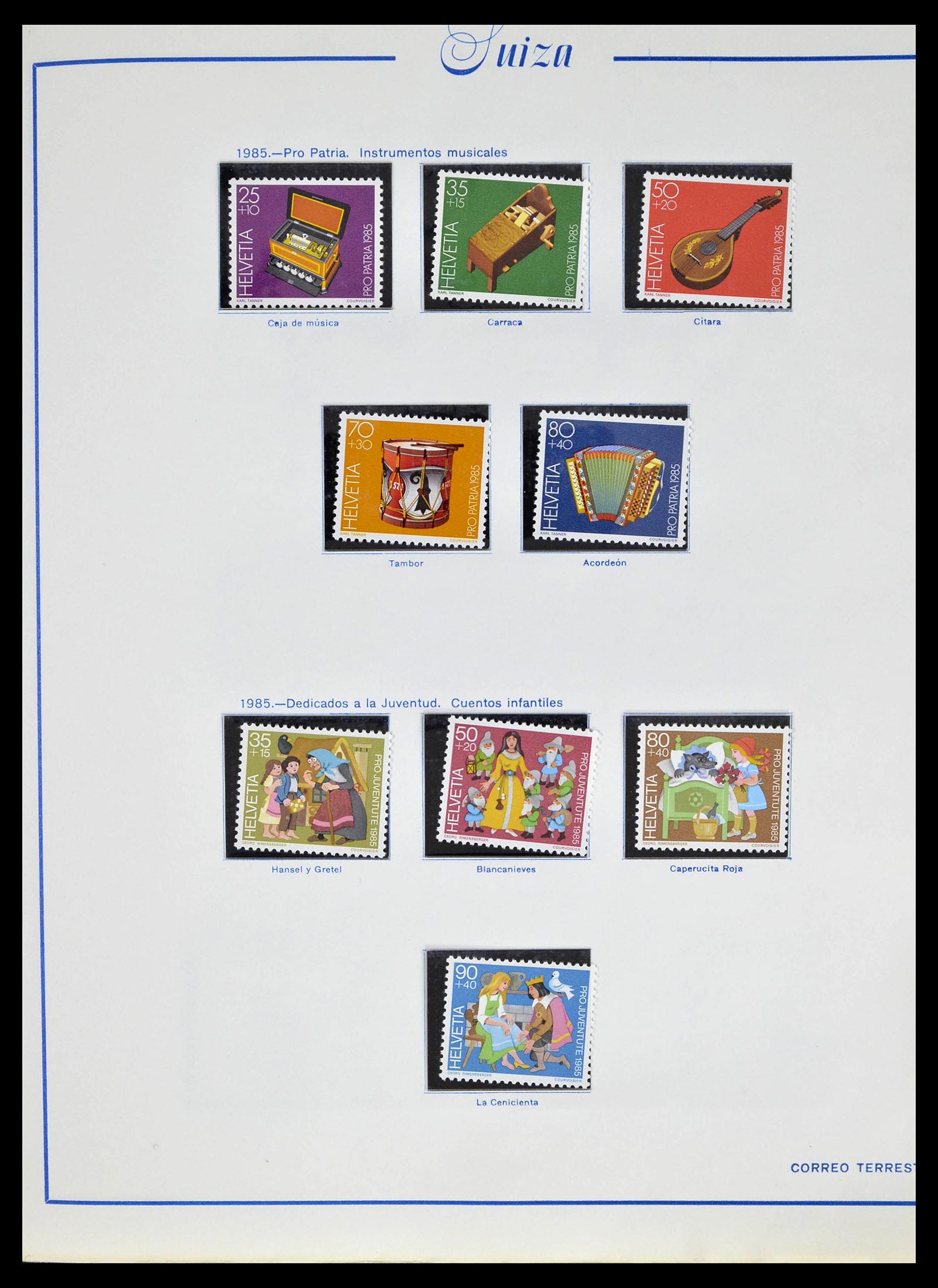 39217 0083 - Stamp collection 39217 Switzerland 1850-1986.
