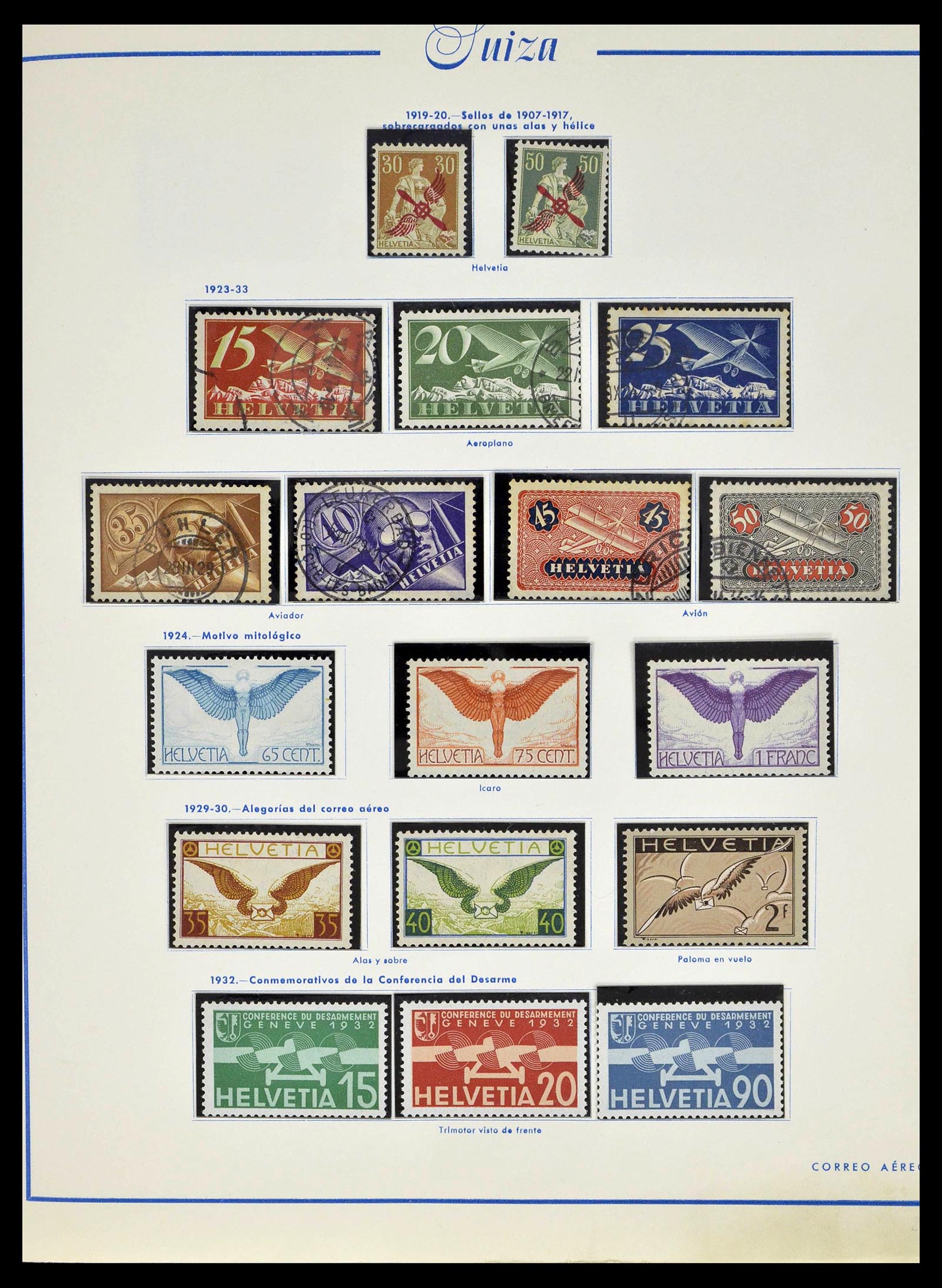 39217 0086 - Stamp collection 39217 Switzerland 1850-1986.
