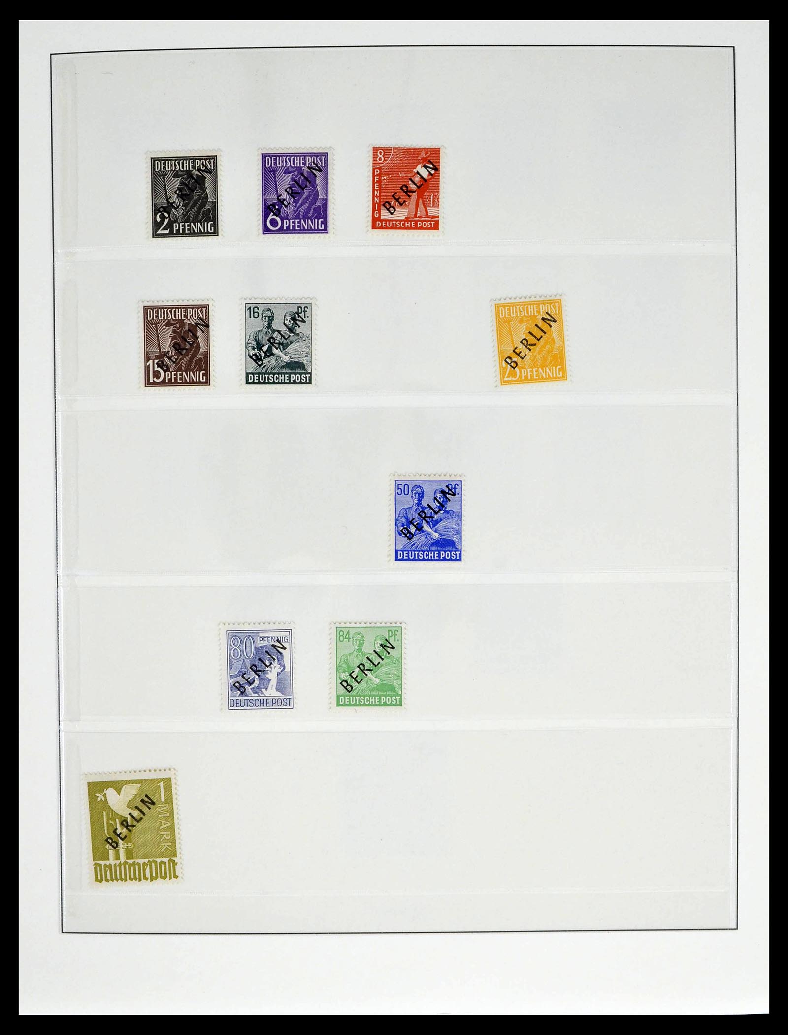 39218 0002 - Postzegelverzameling 39218 Berlijn 1948-1979.