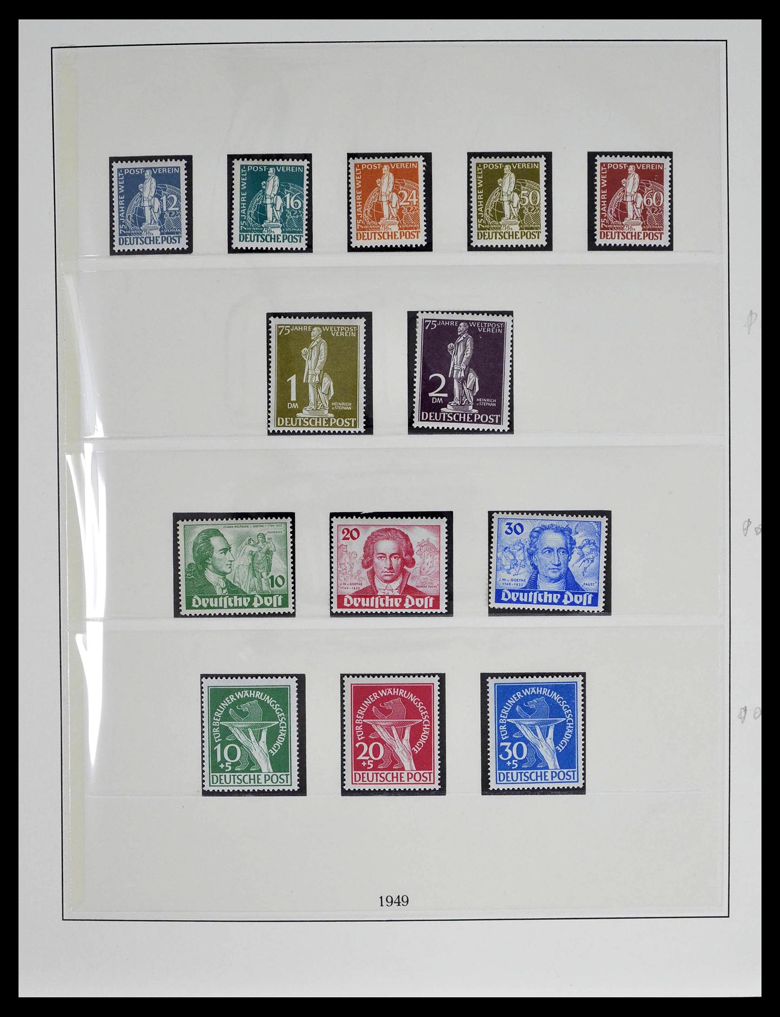 39218 0004 - Postzegelverzameling 39218 Berlijn 1948-1979.