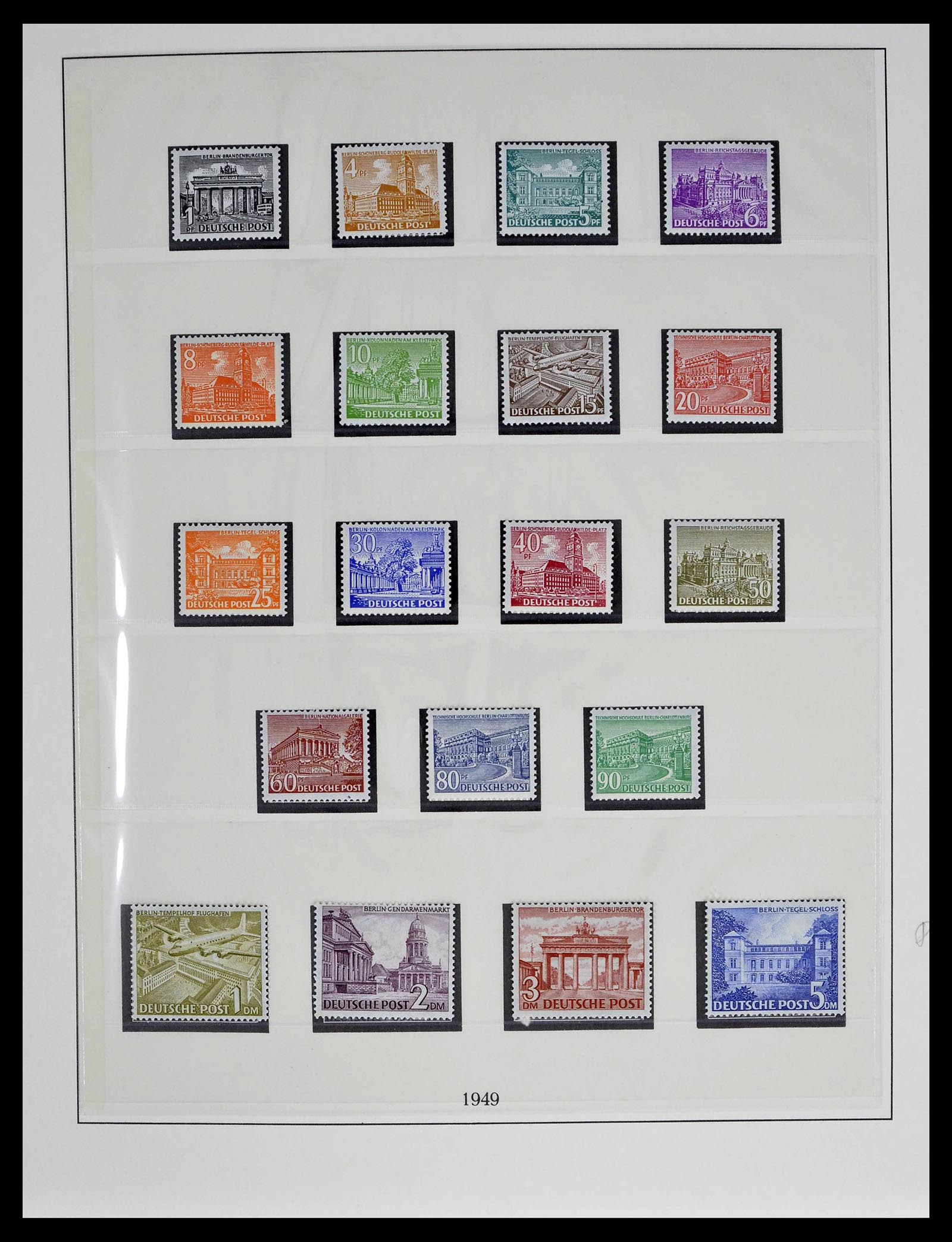 39218 0005 - Postzegelverzameling 39218 Berlijn 1948-1979.