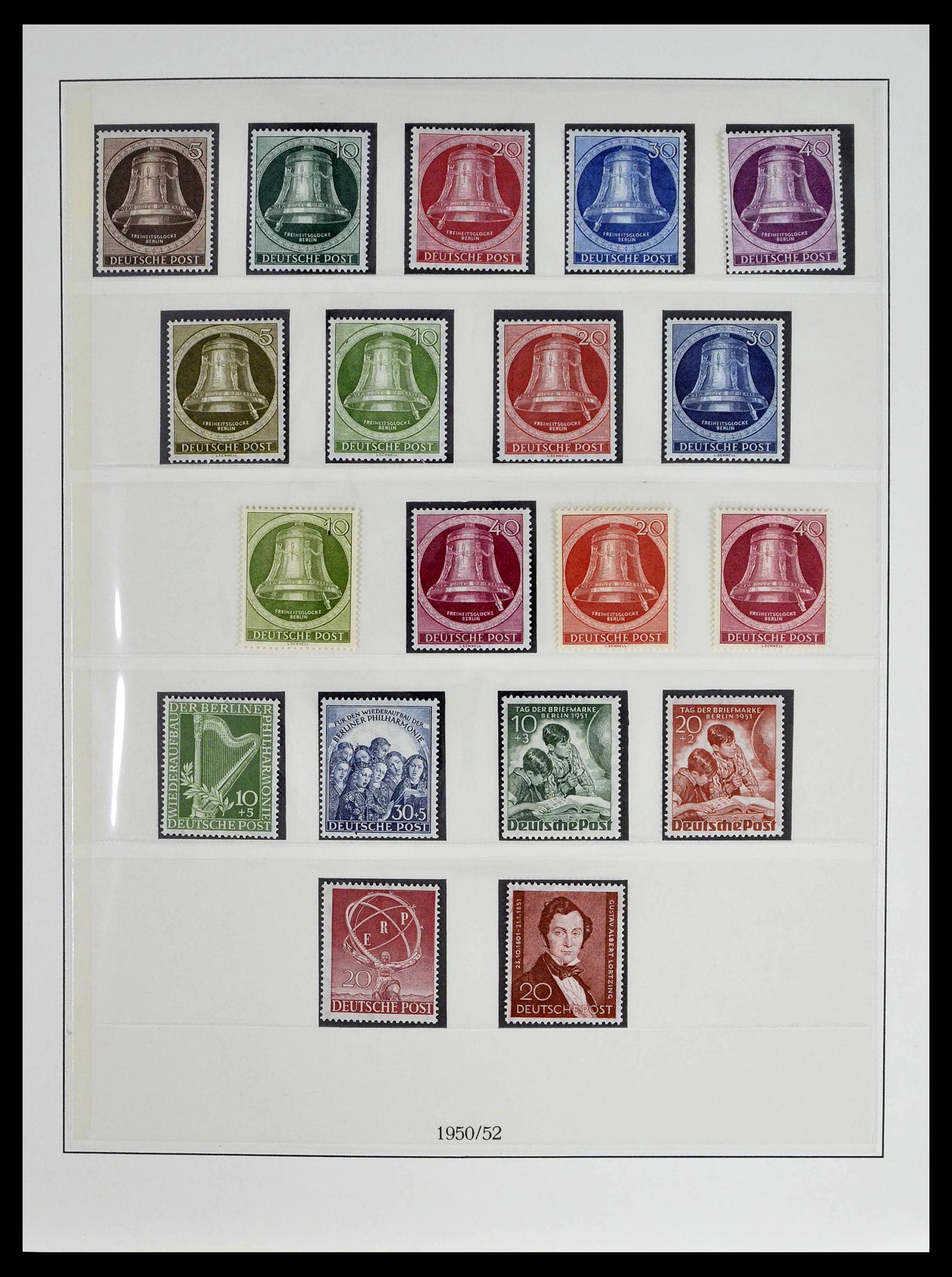 39218 0007 - Postzegelverzameling 39218 Berlijn 1948-1979.