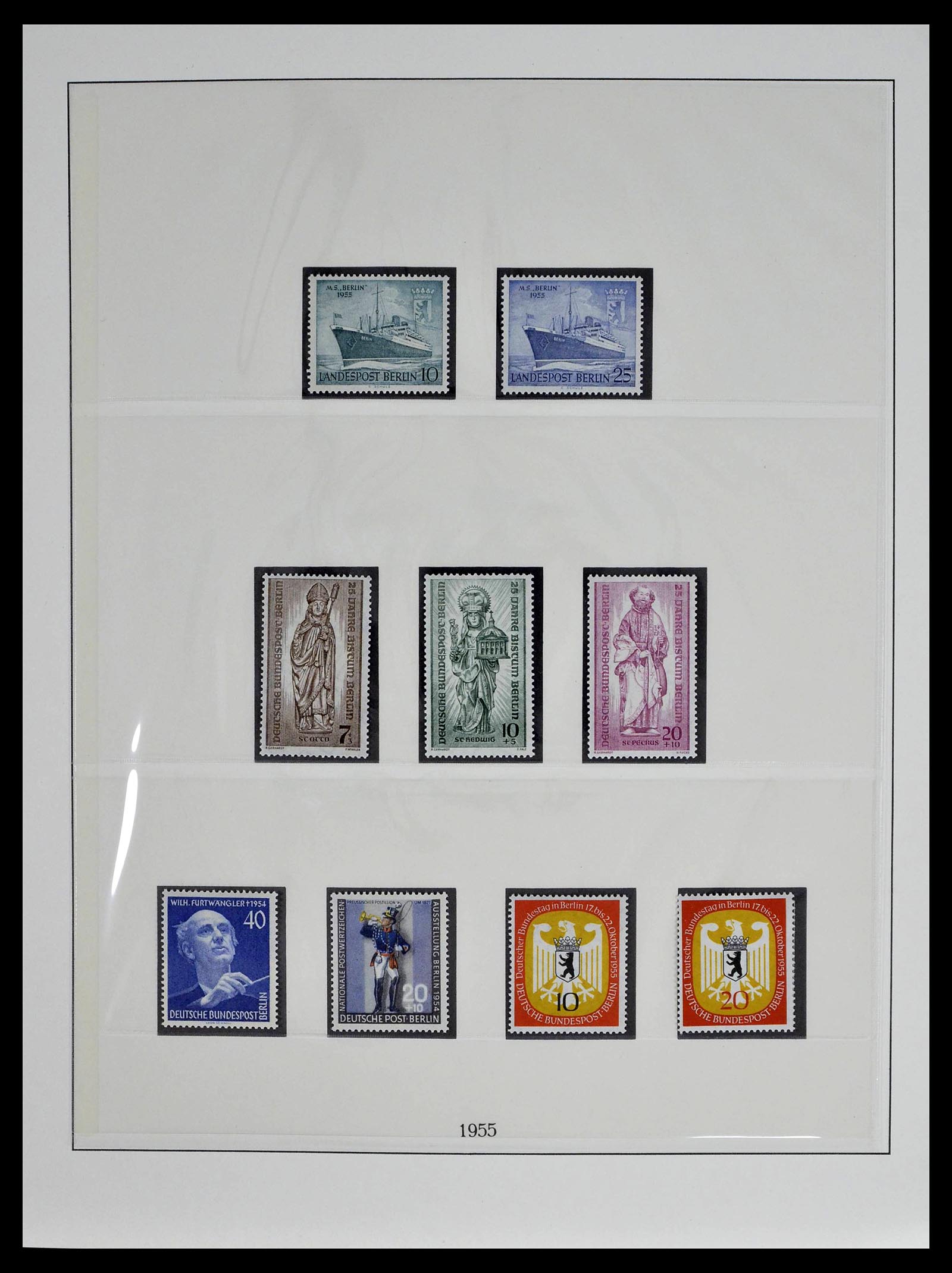 39218 0011 - Postzegelverzameling 39218 Berlijn 1948-1979.