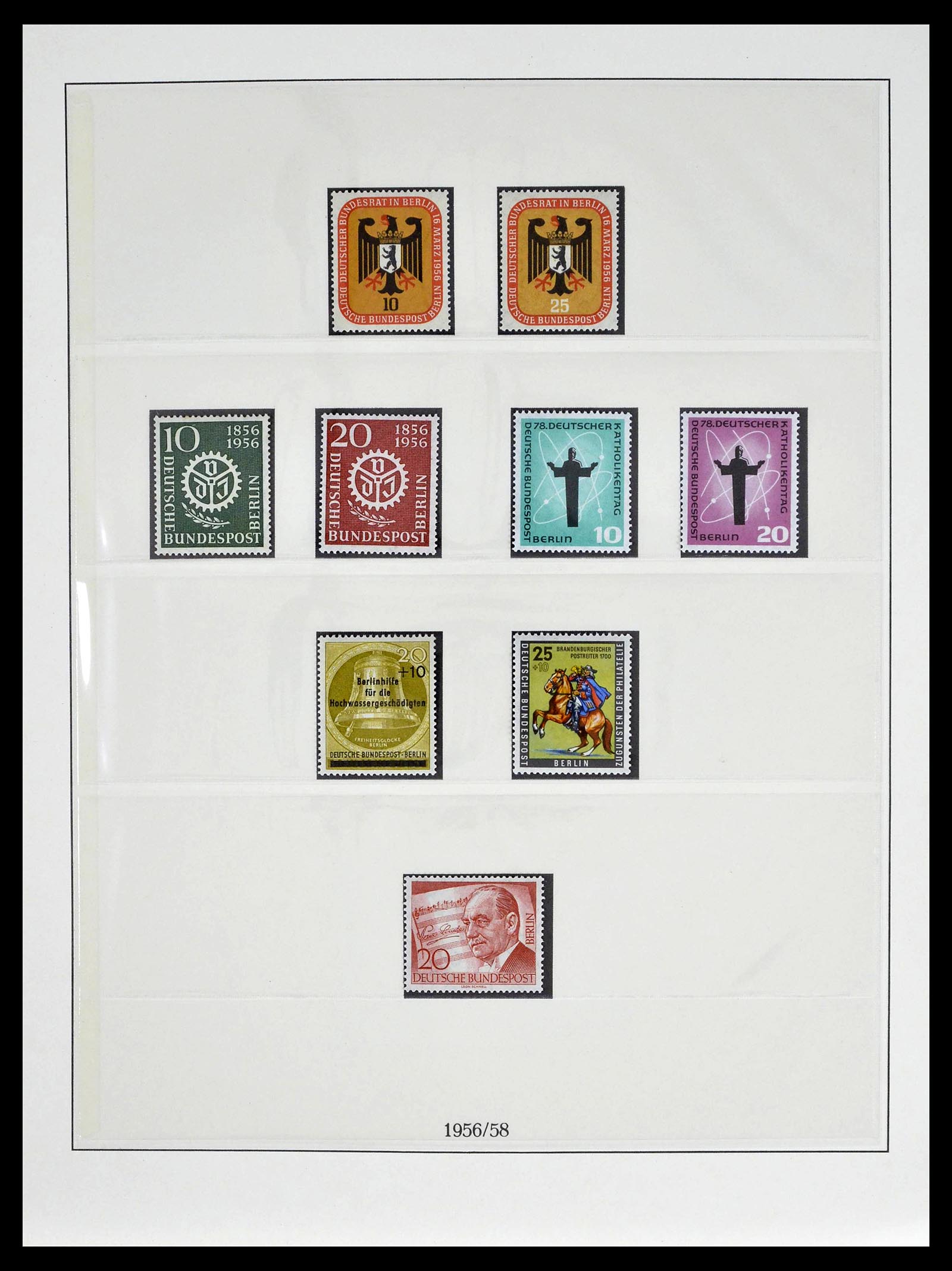 39218 0013 - Postzegelverzameling 39218 Berlijn 1948-1979.