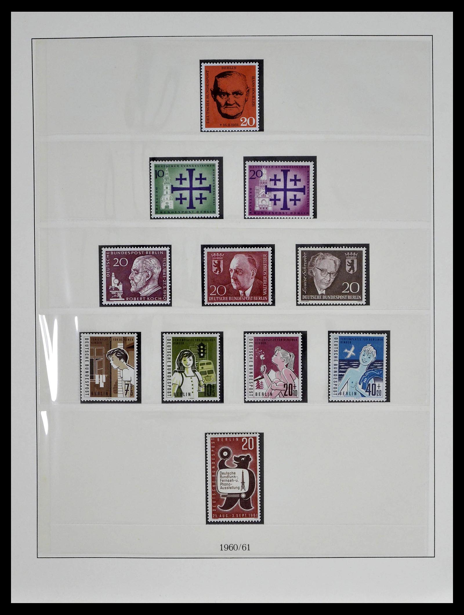39218 0016 - Postzegelverzameling 39218 Berlijn 1948-1979.