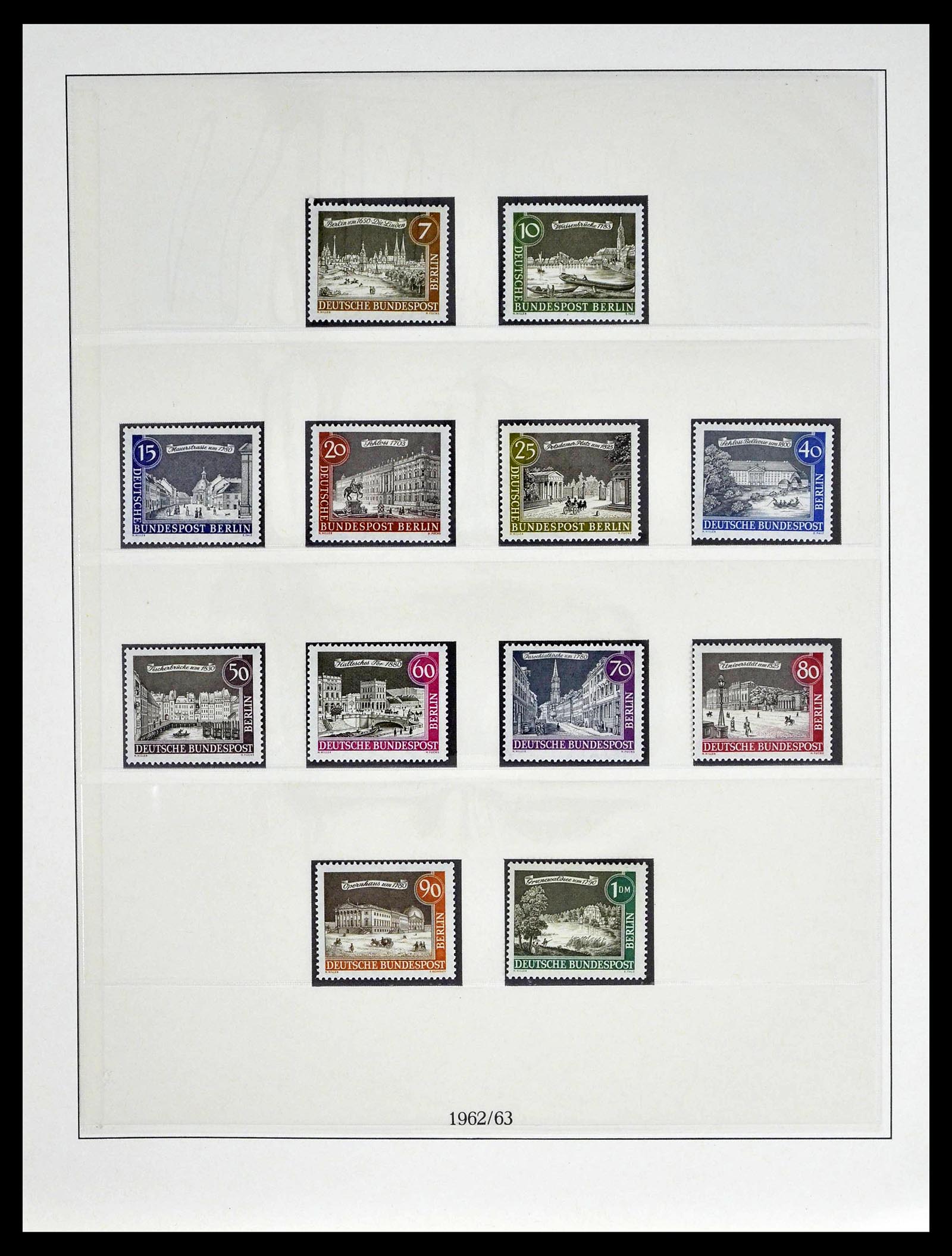39218 0019 - Postzegelverzameling 39218 Berlijn 1948-1979.