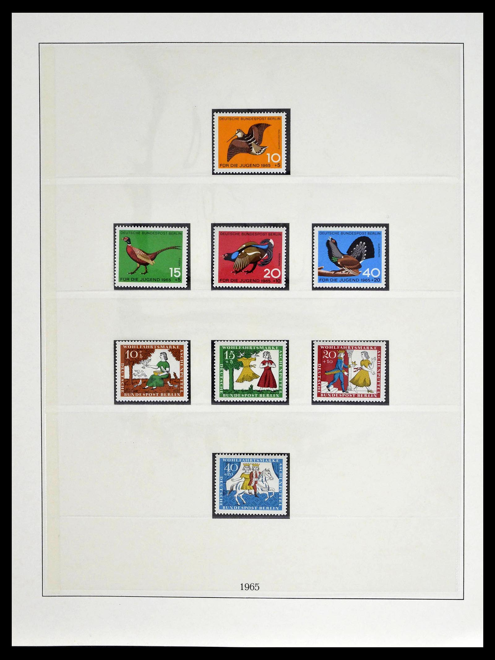 39218 0022 - Postzegelverzameling 39218 Berlijn 1948-1979.