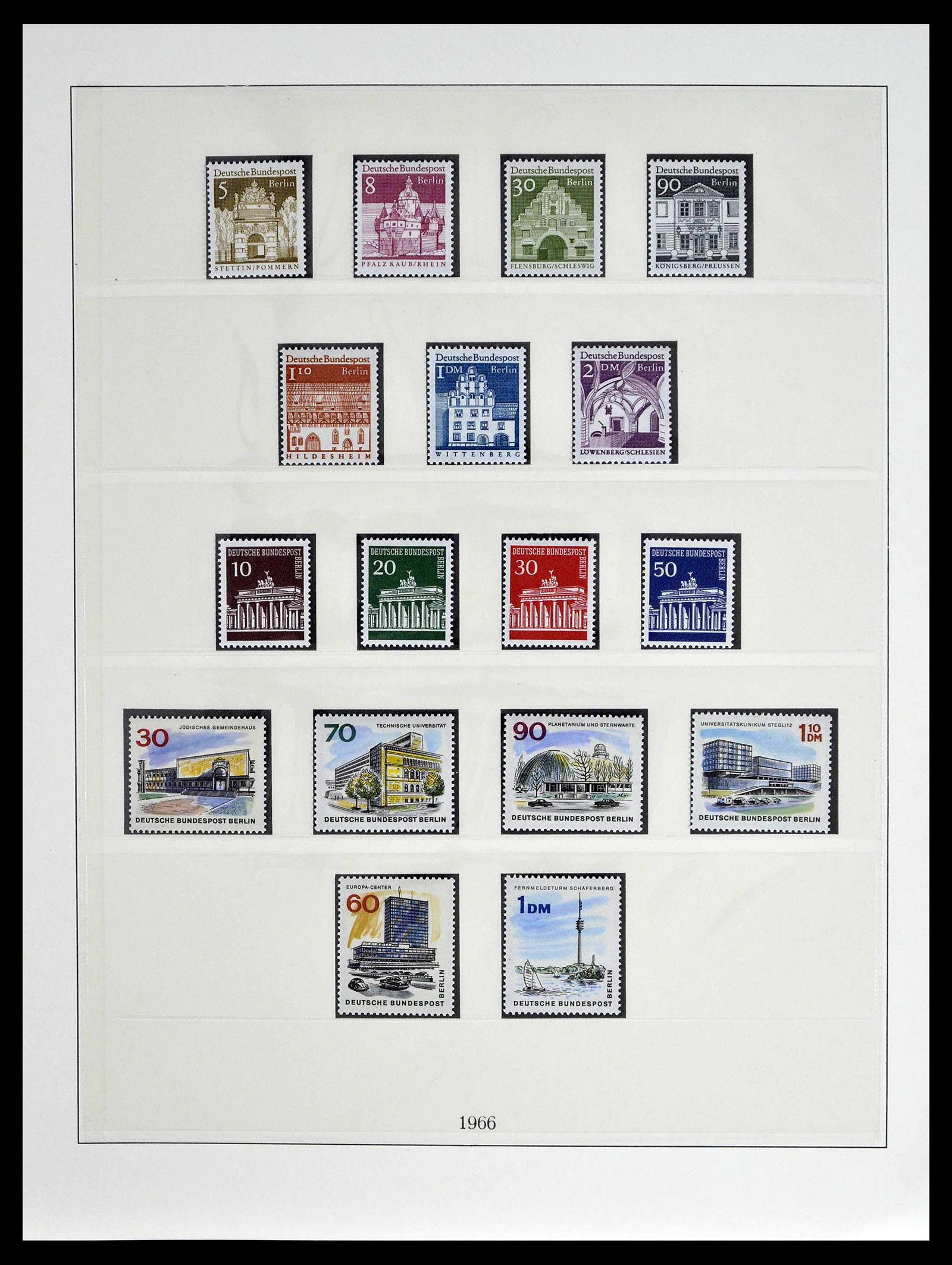 39218 0023 - Postzegelverzameling 39218 Berlijn 1948-1979.