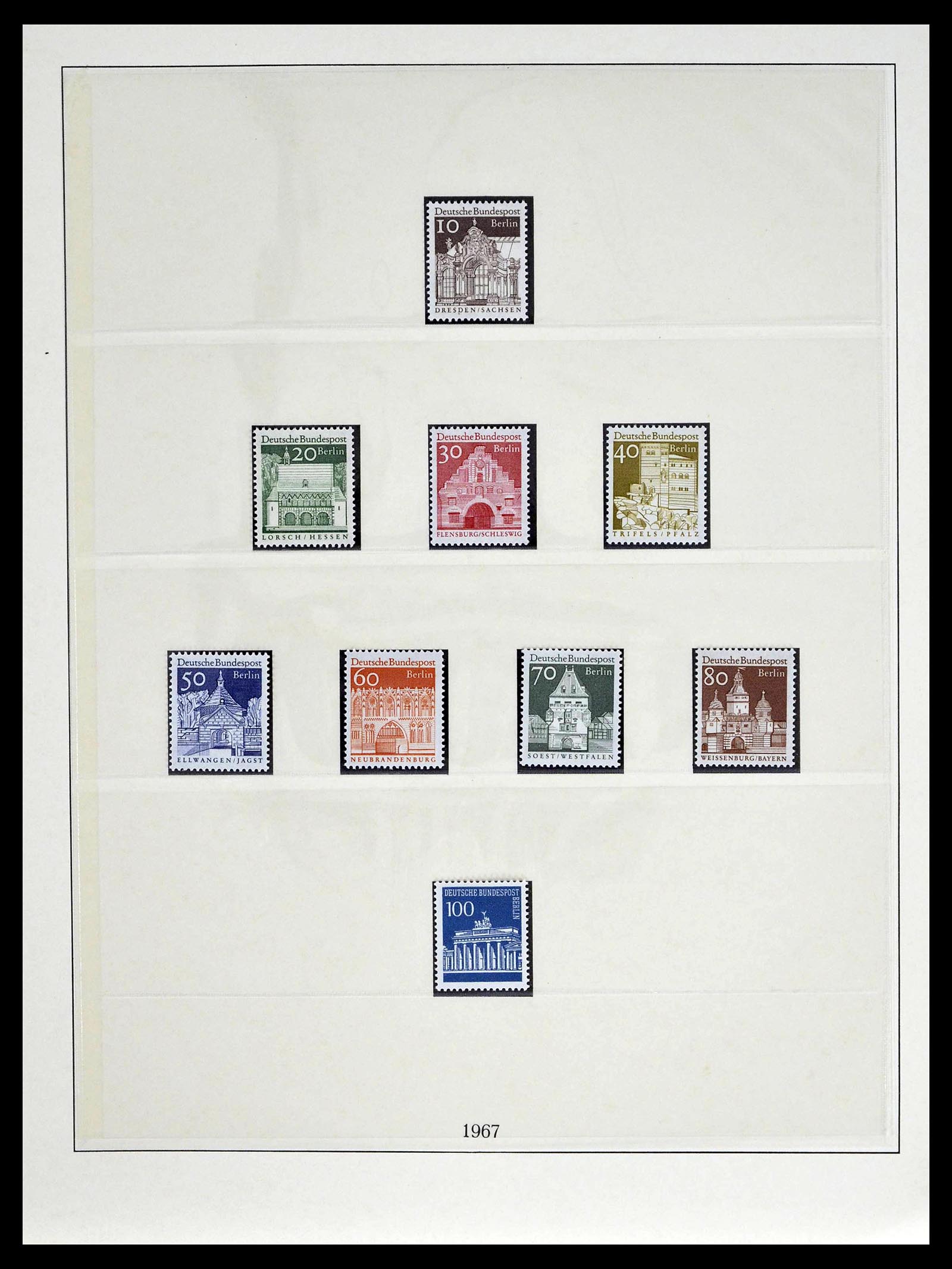 39218 0025 - Postzegelverzameling 39218 Berlijn 1948-1979.