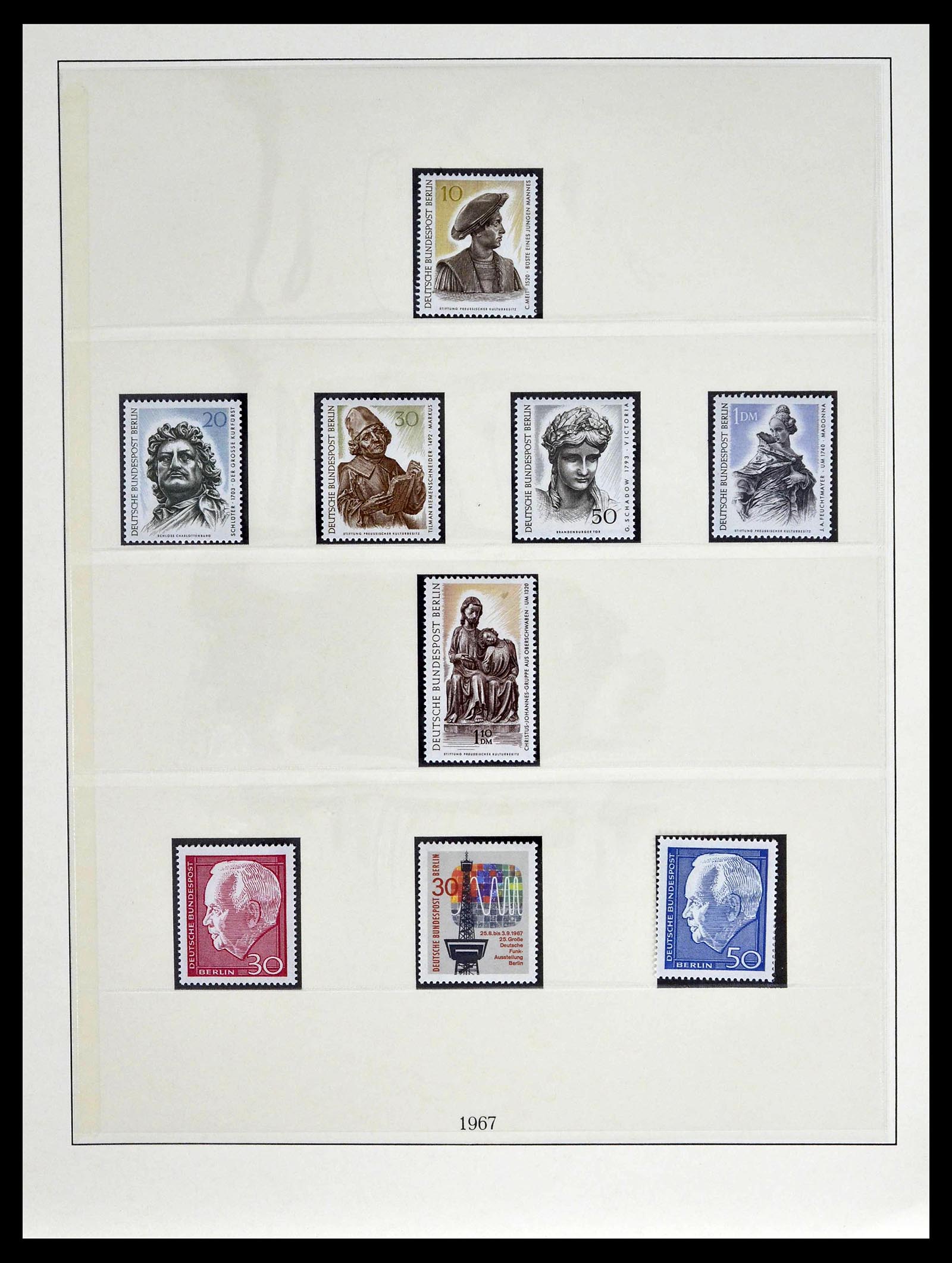 39218 0027 - Postzegelverzameling 39218 Berlijn 1948-1979.