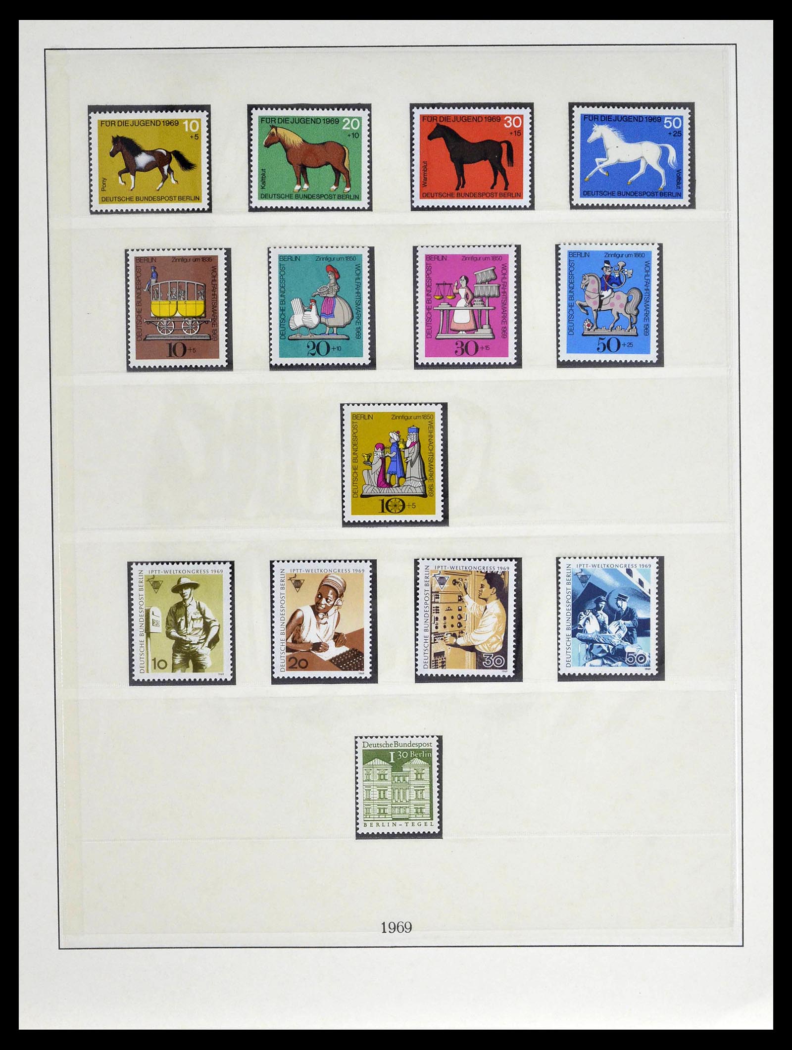 39218 0029 - Postzegelverzameling 39218 Berlijn 1948-1979.