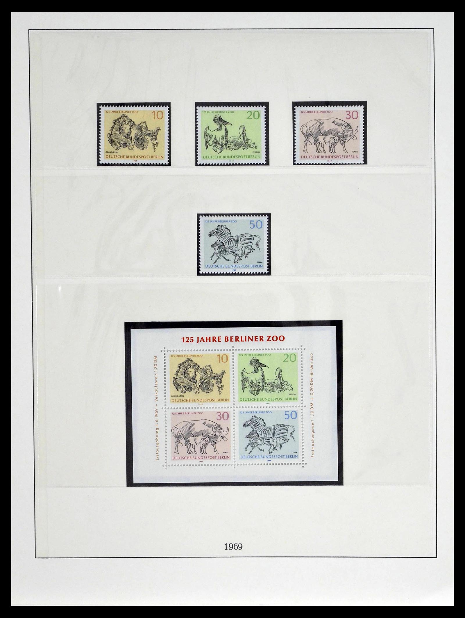 39218 0031 - Postzegelverzameling 39218 Berlijn 1948-1979.