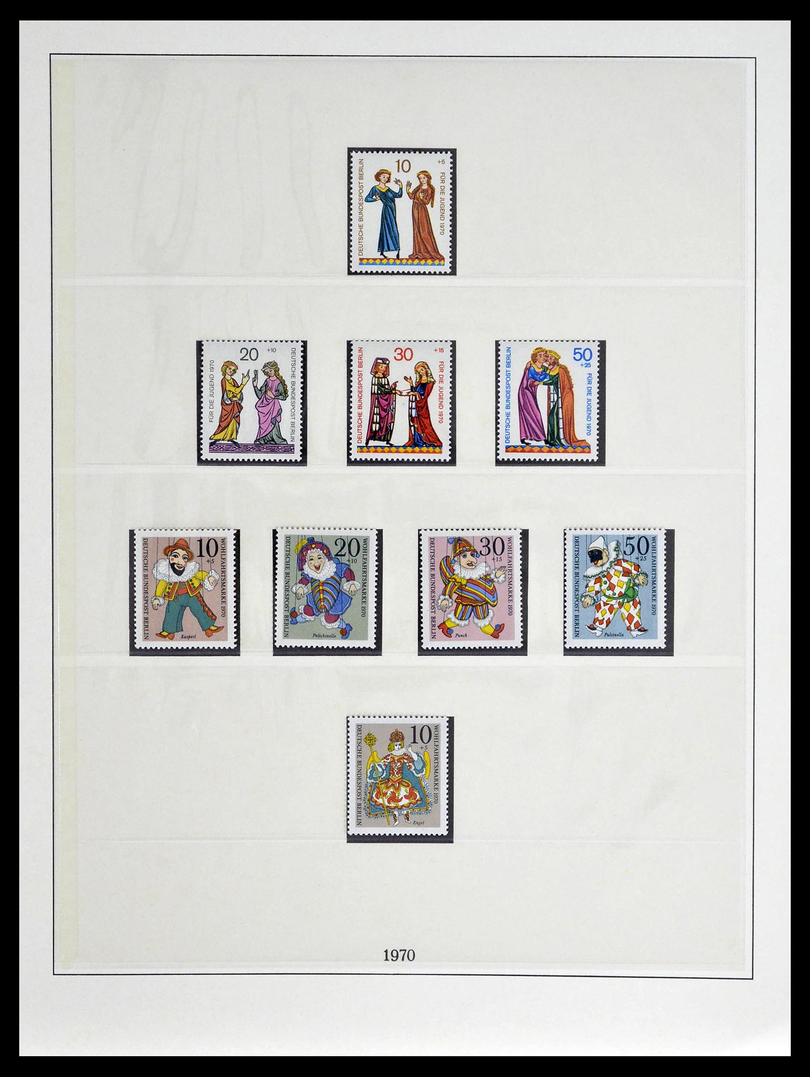 39218 0033 - Postzegelverzameling 39218 Berlijn 1948-1979.