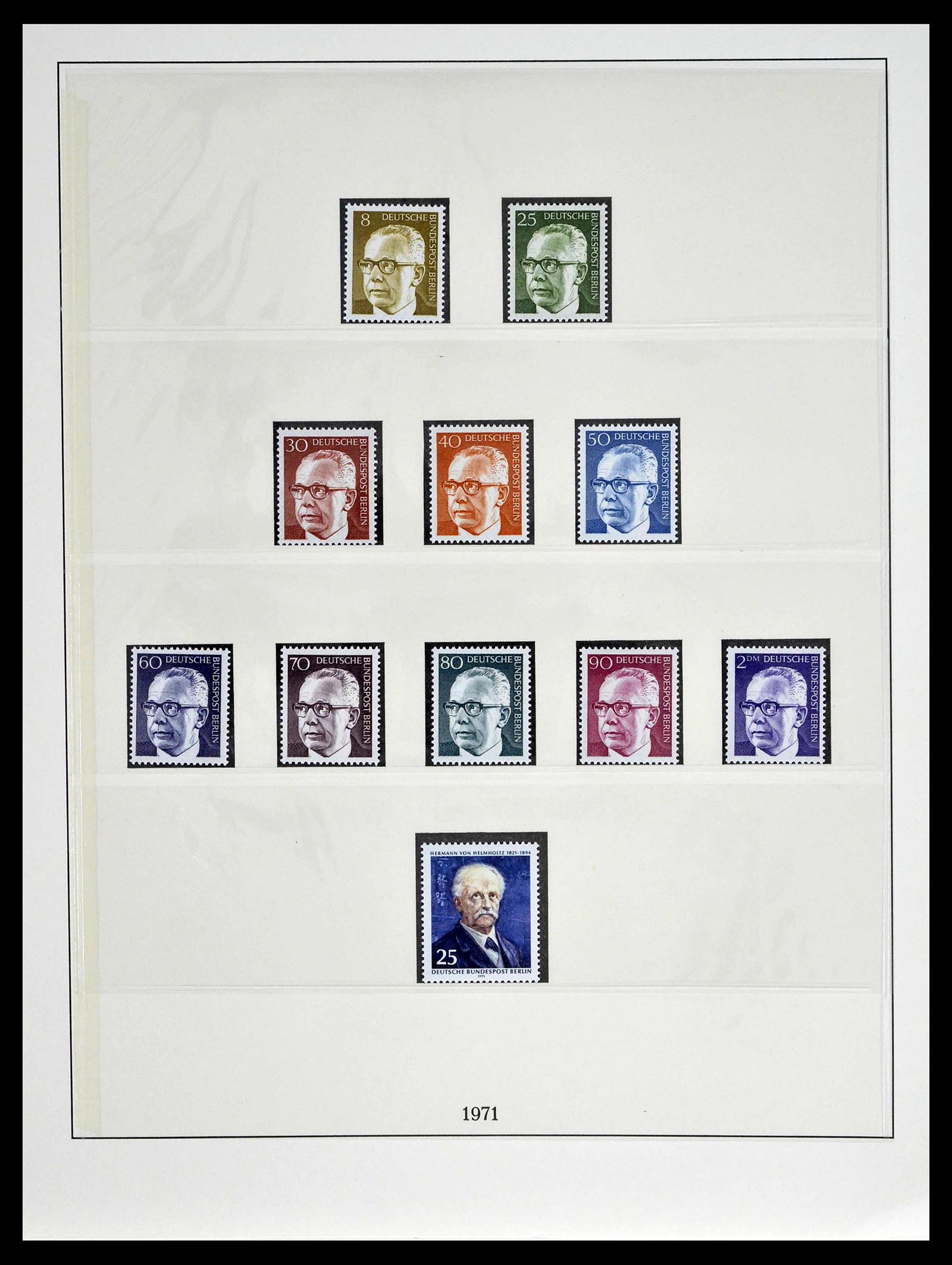 39218 0034 - Postzegelverzameling 39218 Berlijn 1948-1979.