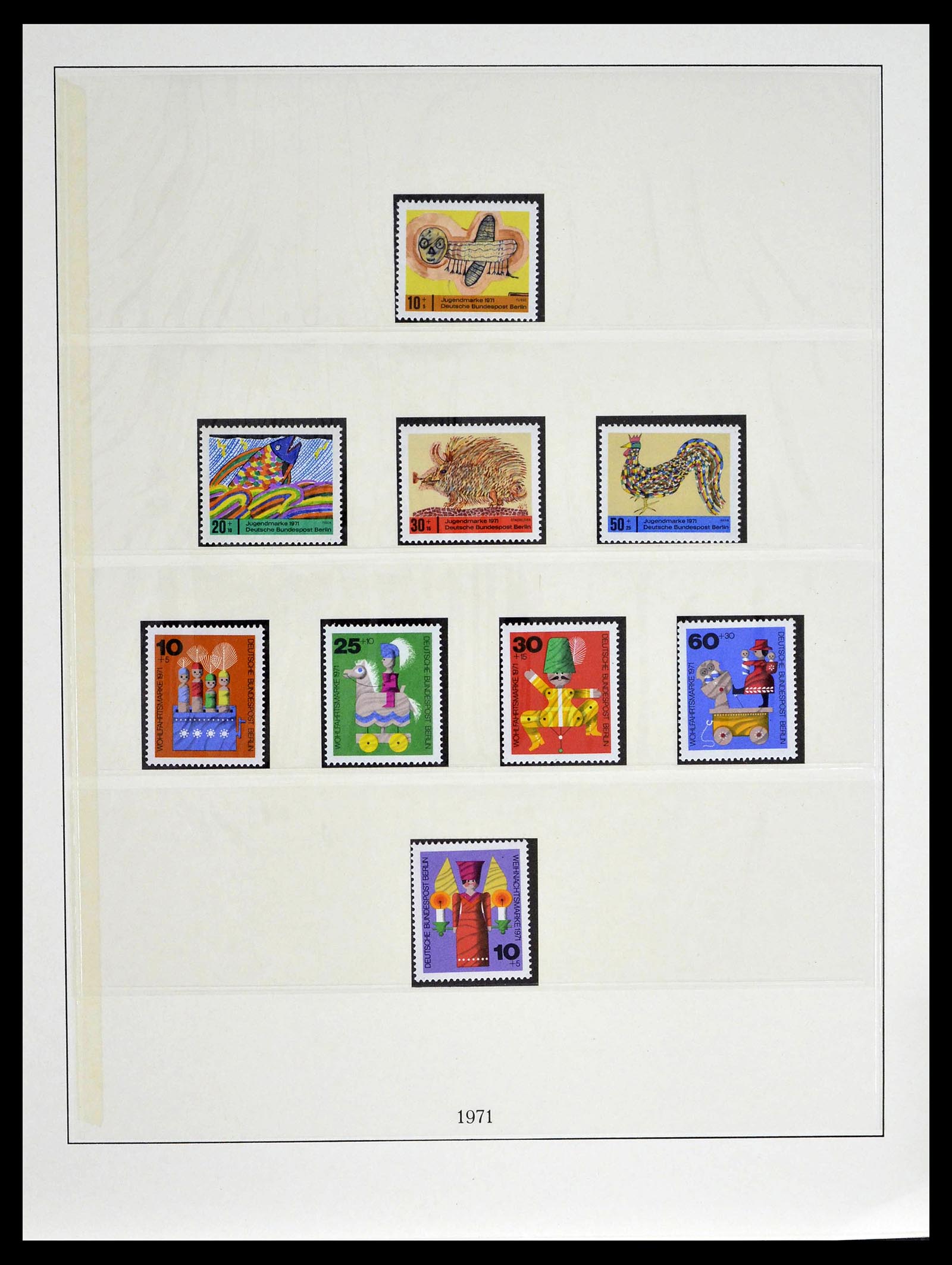 39218 0036 - Postzegelverzameling 39218 Berlijn 1948-1979.