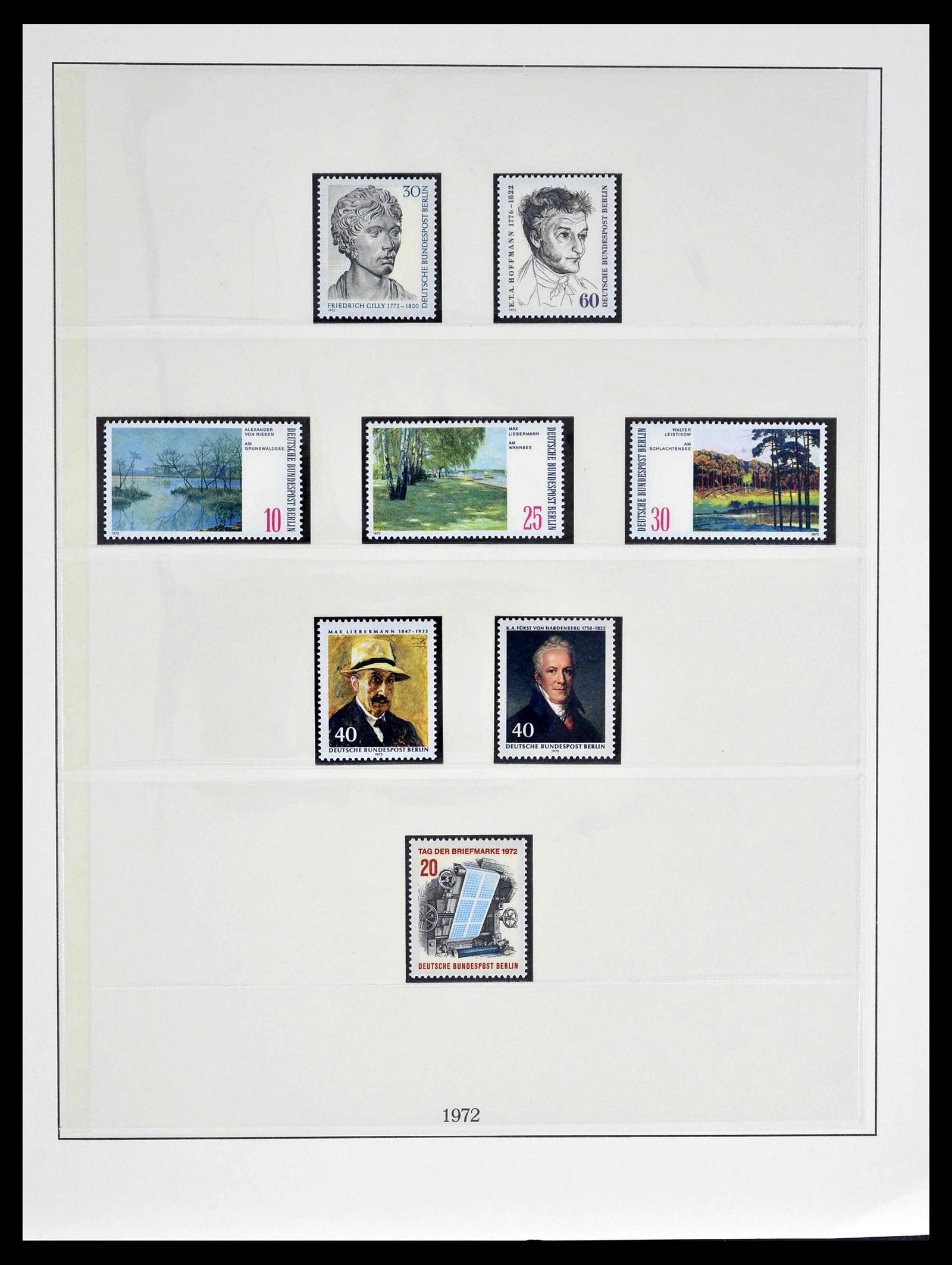 39218 0039 - Postzegelverzameling 39218 Berlijn 1948-1979.